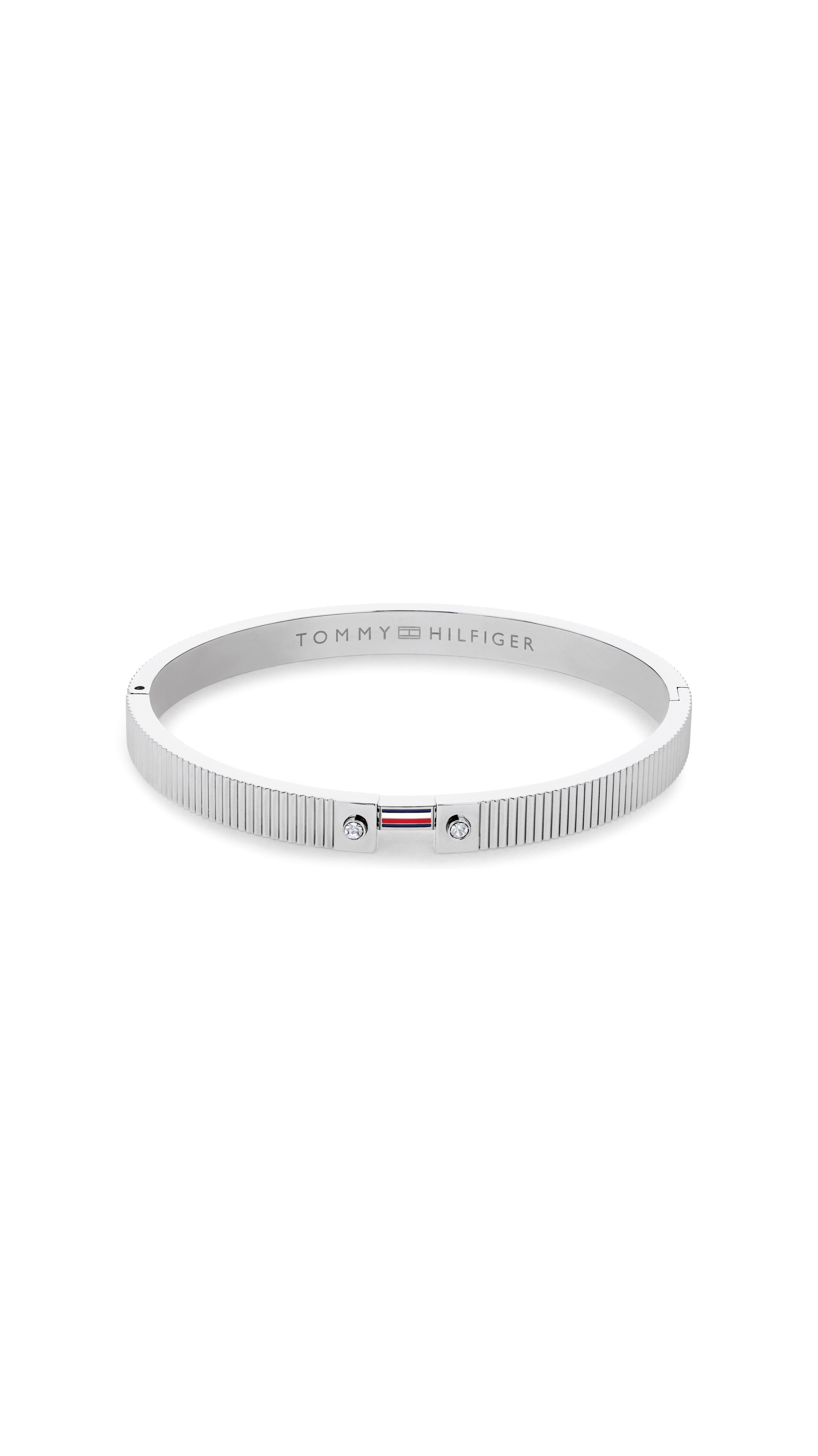 Tommy Hilfiger Armspange STRIPES, mit Glasstein - Emaille günstig online kaufen