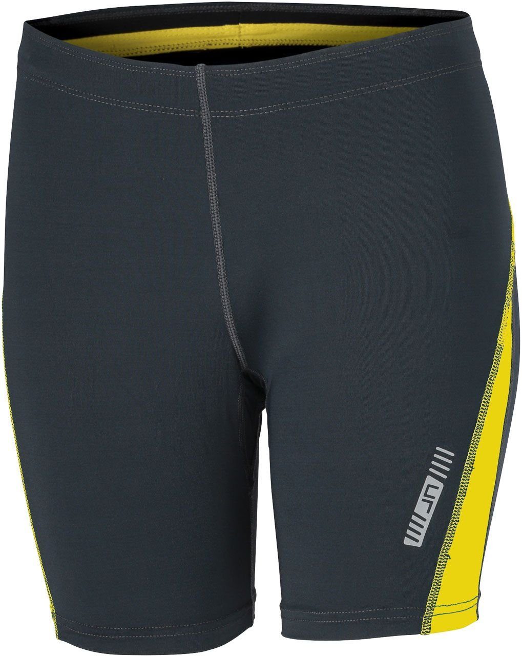 James & Nicholson Laufhose Doppelpack kurze Damen Laufhose Ladies' Running Short Tights JN477 (Doppelpack, 2er-Pack) Weiche, elastische Qualität mit Elasthan