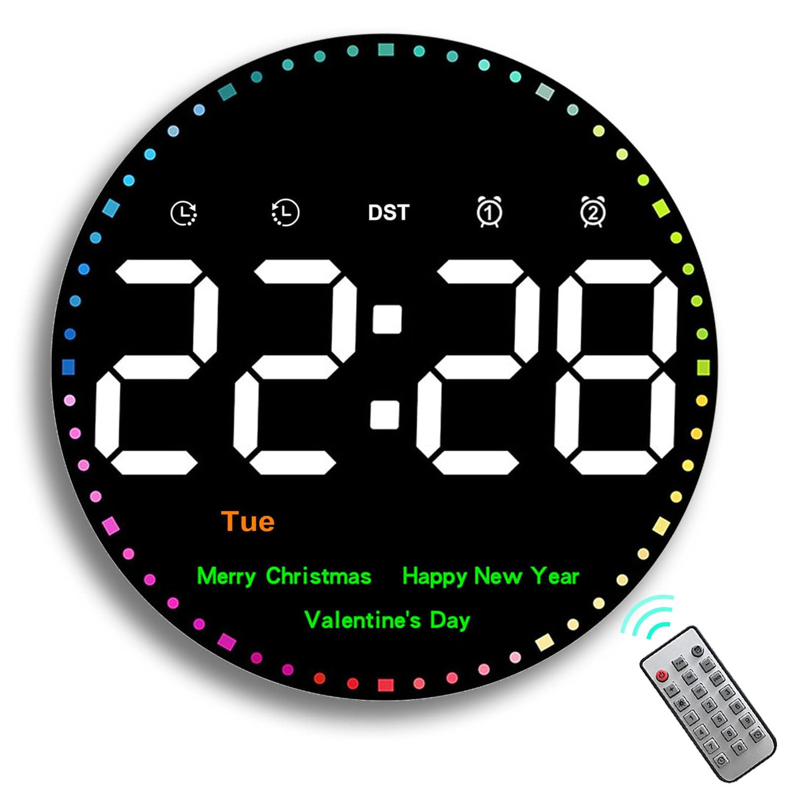 ZEUOPQ Wanduhr Elektronische Digitaluhr elektronische leise günstig online kaufen