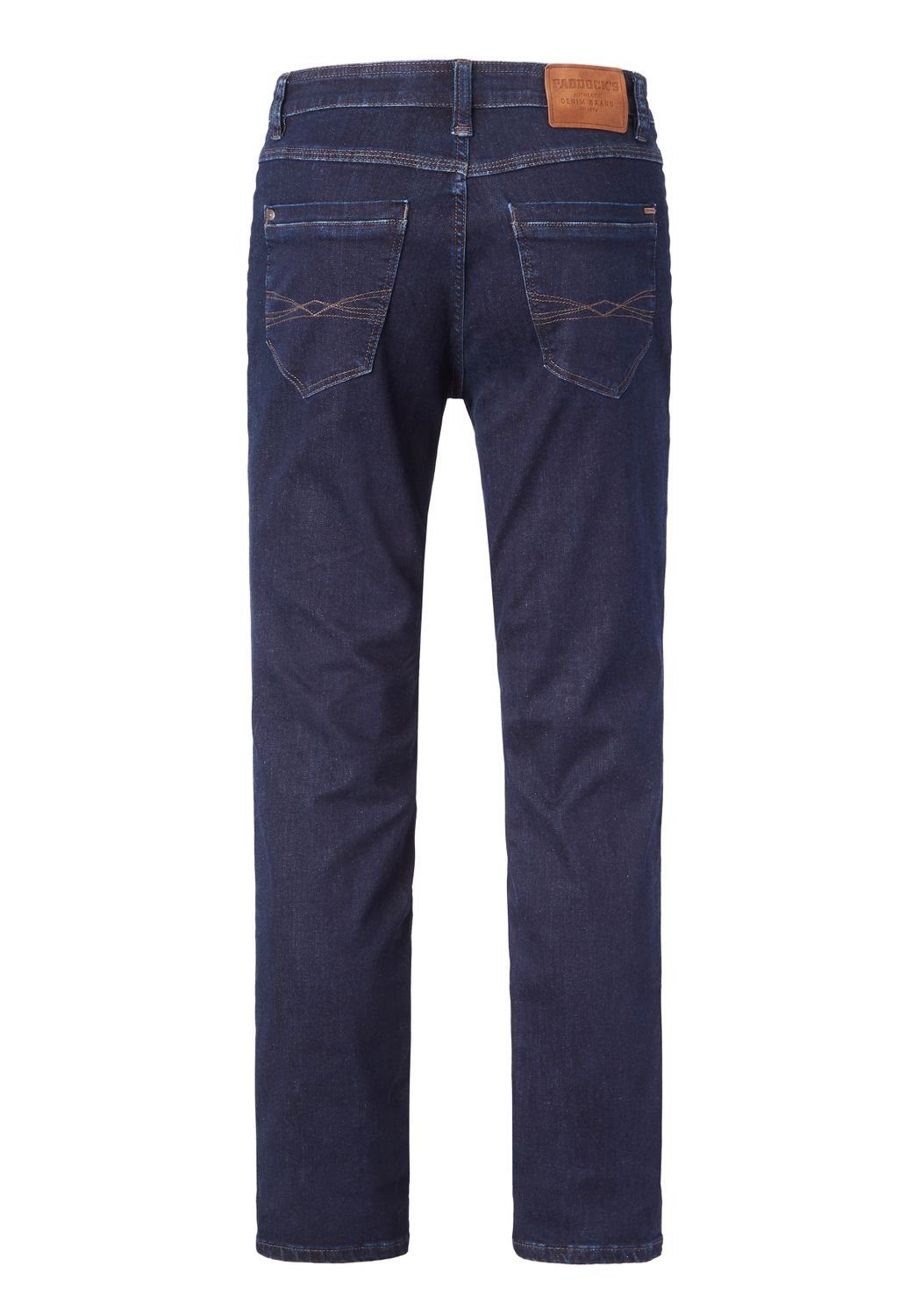 Stretch (4504) stone PIPE mit blue dark Paddock's RANGER Slim-fit-Jeans
