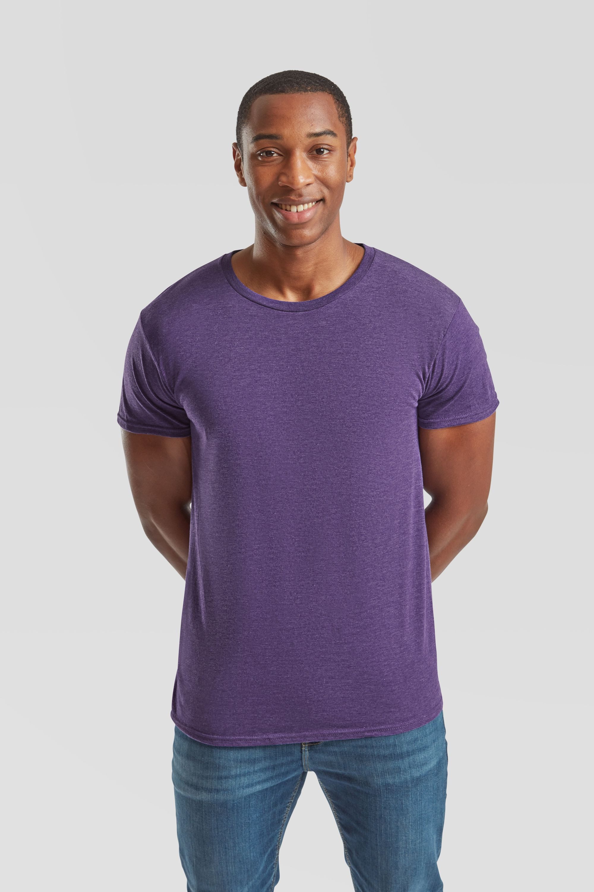Fruit of the Loom Rundhalsshirt Iconic 150 T-Shirt – Bild 3 von 5