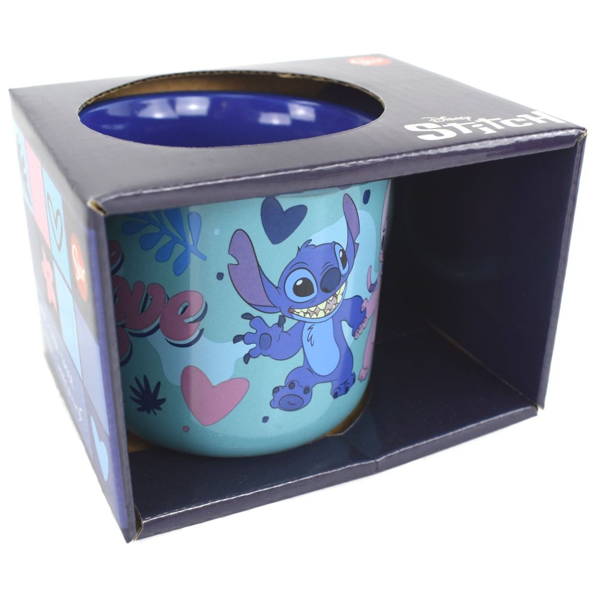 Stor Tasse Tasse mit Stitch Motiv ca. 350ml aus Keramik, 1-tlg., Keramik, authentisches Design