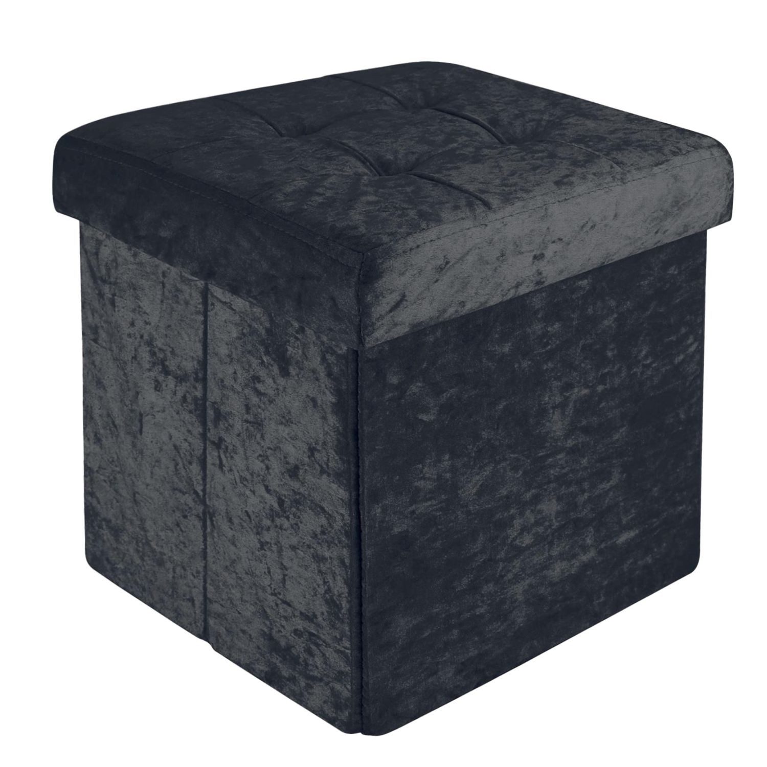 Intirilife Sitzhocker (Sitzwürfel mit Stauraum 38x38x38 günstig online kaufen