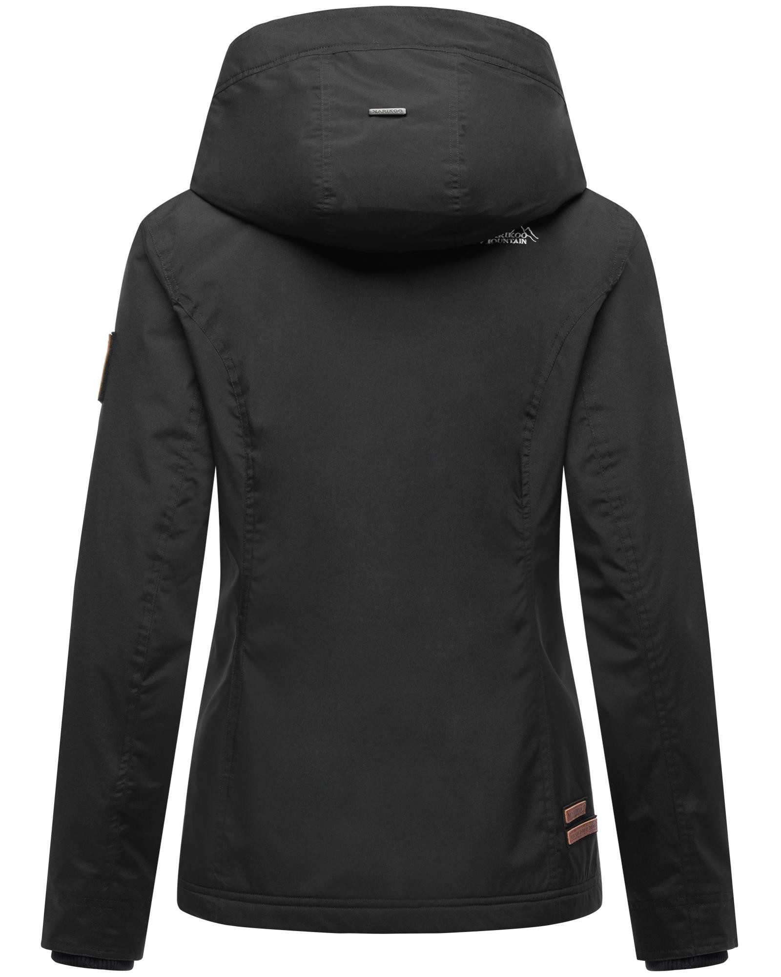 Marikoo Outdoorjacke Erdbeere sportliche Funktionsjacke mit Kapuze