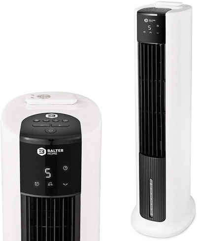 Balter Turmventilator VT-05, 4in1 Mobile Klimaanlage, Turmventilator, Ventilator mit Wasserkühlung