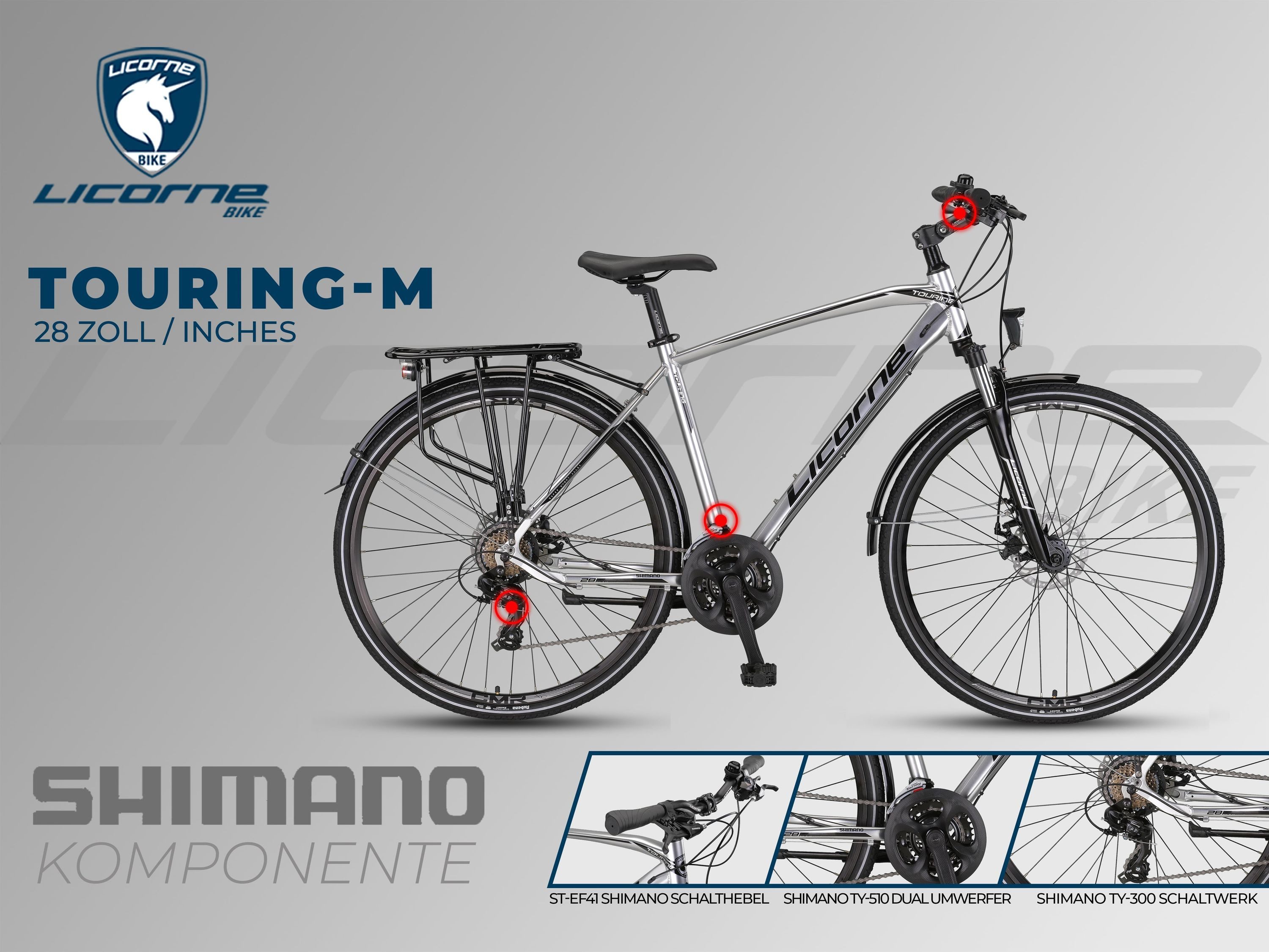 Licorne Bike Trekkingrad Touring