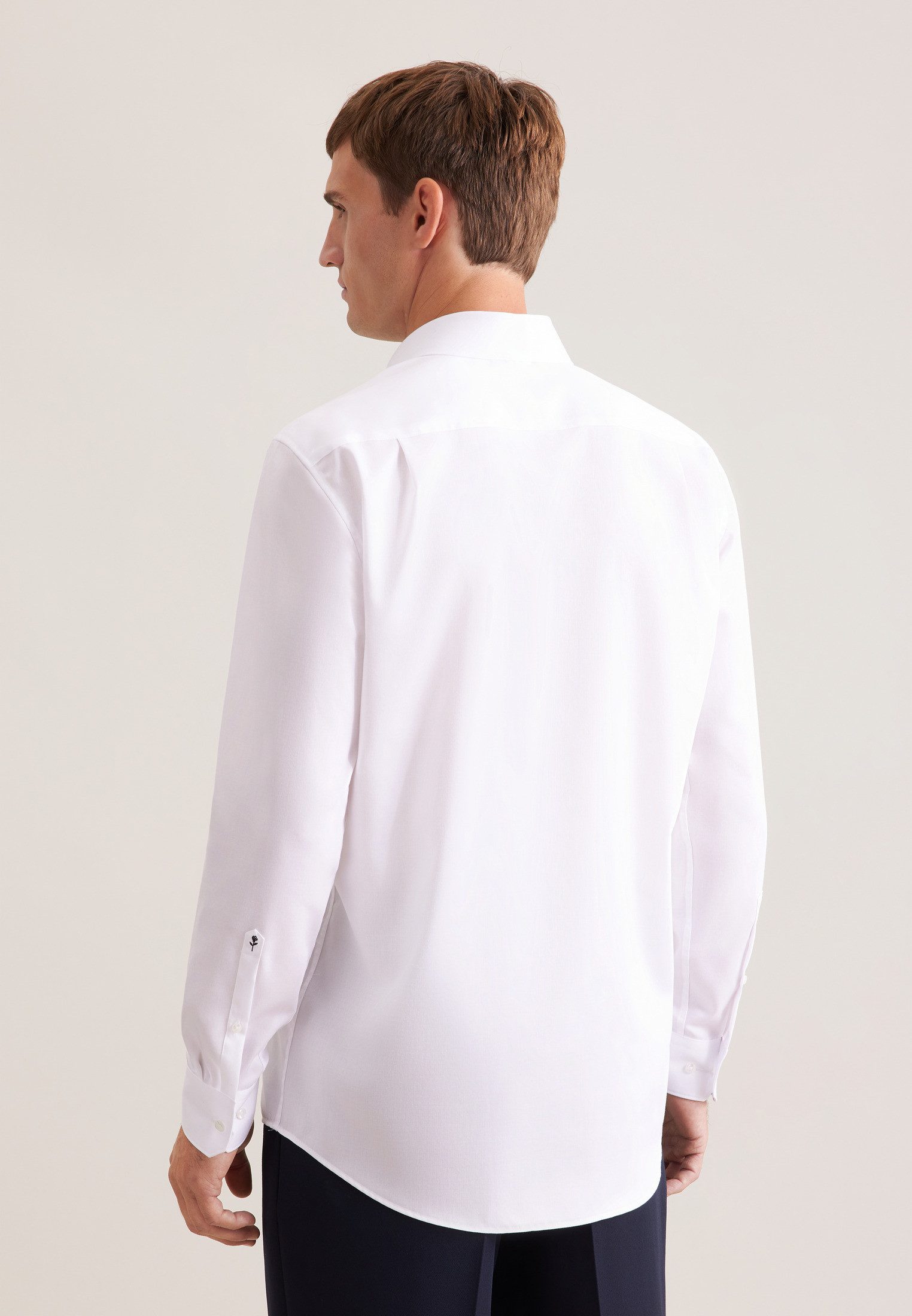 seidensticker Businesshemd Schwarze Rose Regular 1/1 Kentkragen Uni günstig online kaufen