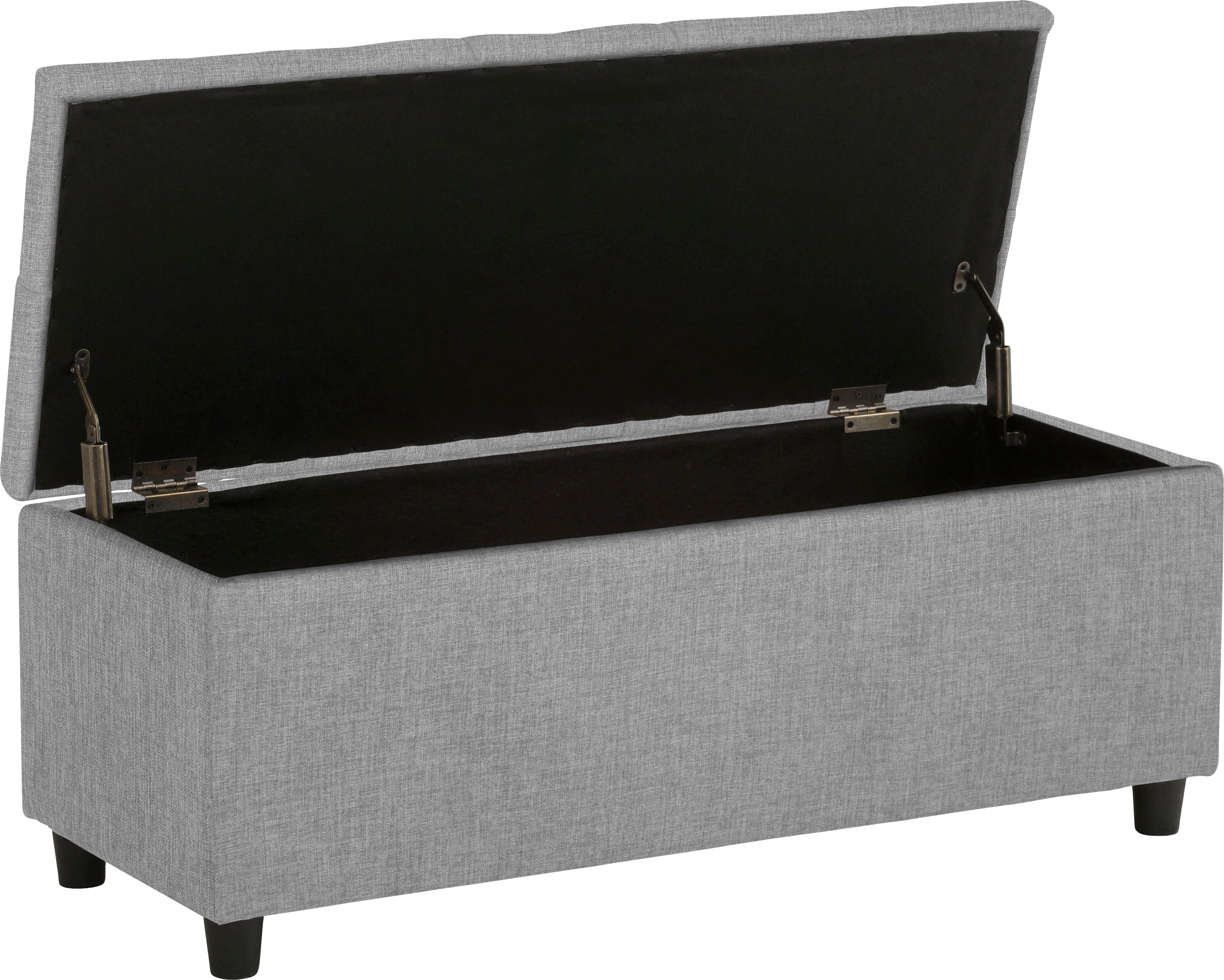 Home affaire Polsterbank Goronna, in 5 Farben, Sitzhöhe 41,5 cm, auch als Garderobenbank geeignet