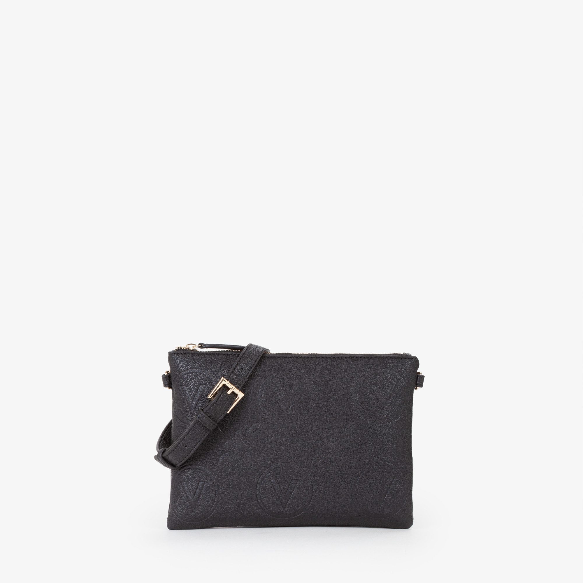 VALENTINO BAGS Umhängetasche SAMBA RE, Schultertasche, Handtasche mit Monogramm Prägung