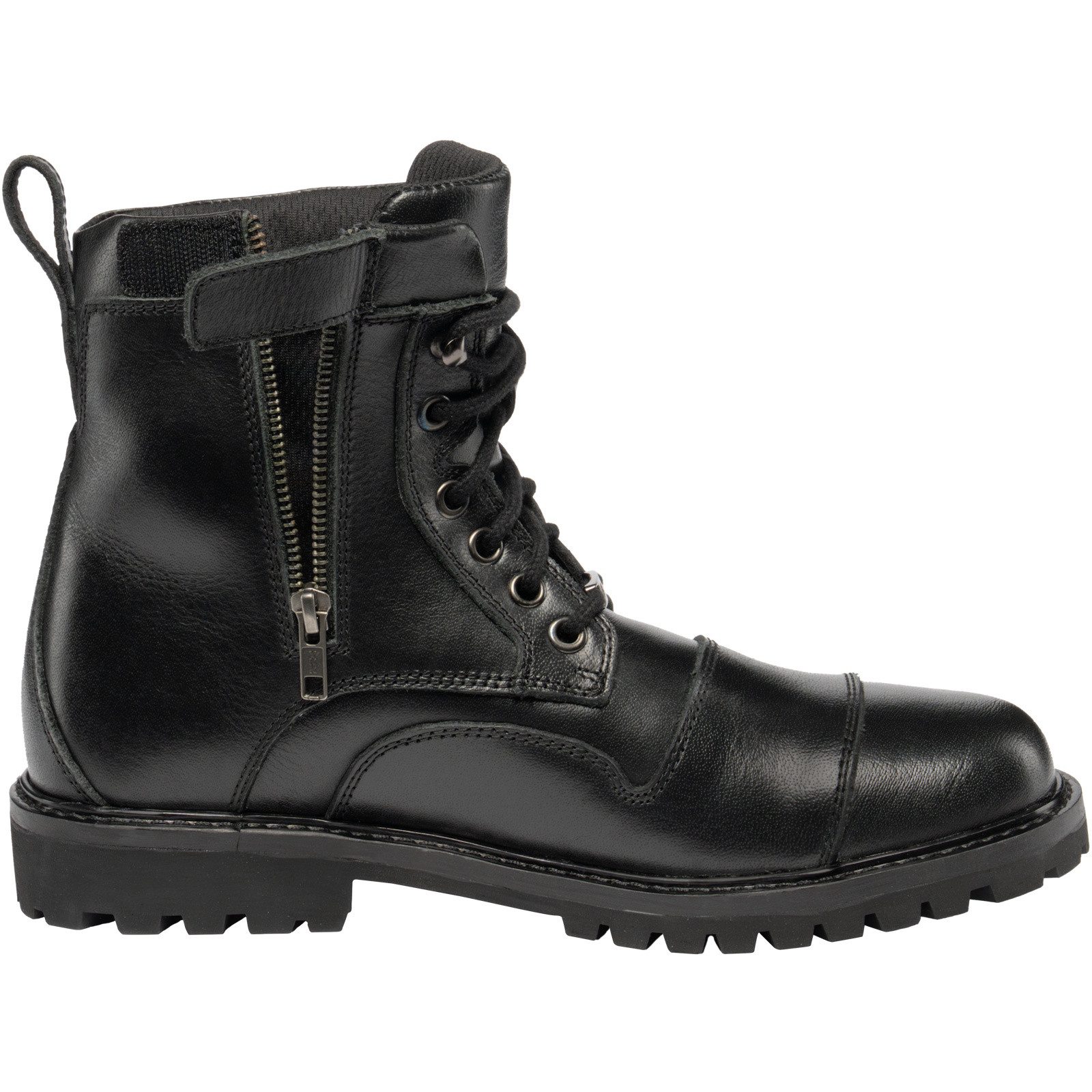Kochmann Boots Kochmann Palermo Motorradstiefel Schwarz 43 Motorradstiefel (Packung, Antistatische und Öl- und Benzinfeste Sohle) motorradstiefel für herren