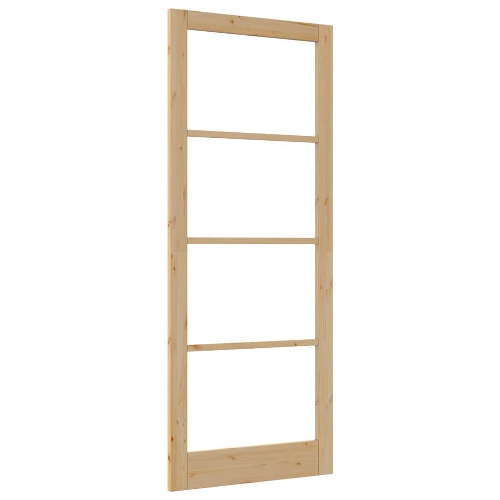 vidaXL Haustür Interior Tür ORKDAL Braun 93 x 232 cm (1-St)