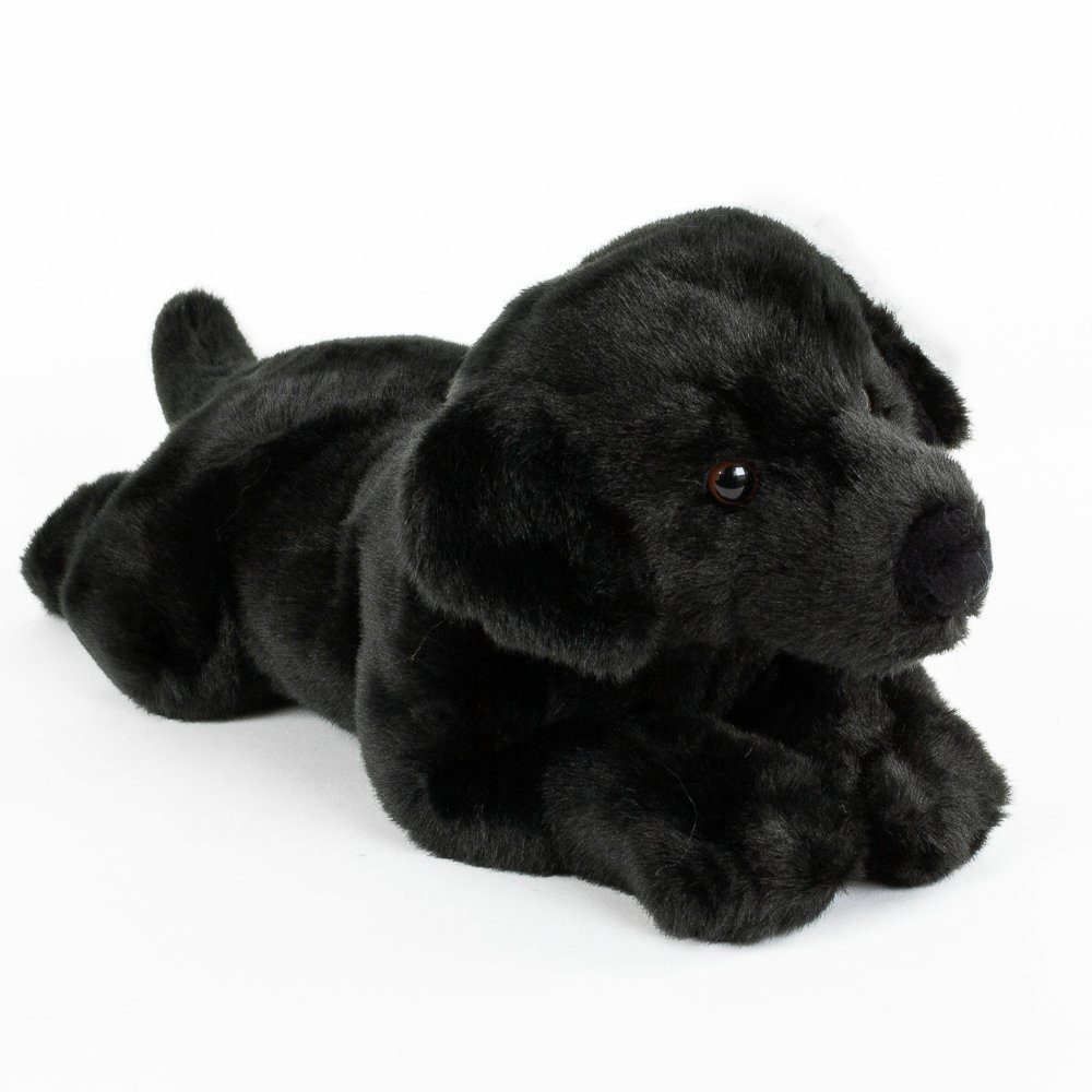 Uni-Toys Kuscheltier Labrador liegend 40 cm Kuscheltier Hund schwarz Uni-Toys (Plüschtiere Hunde Labradore Stofftiere Stoffhund Plüschhund)