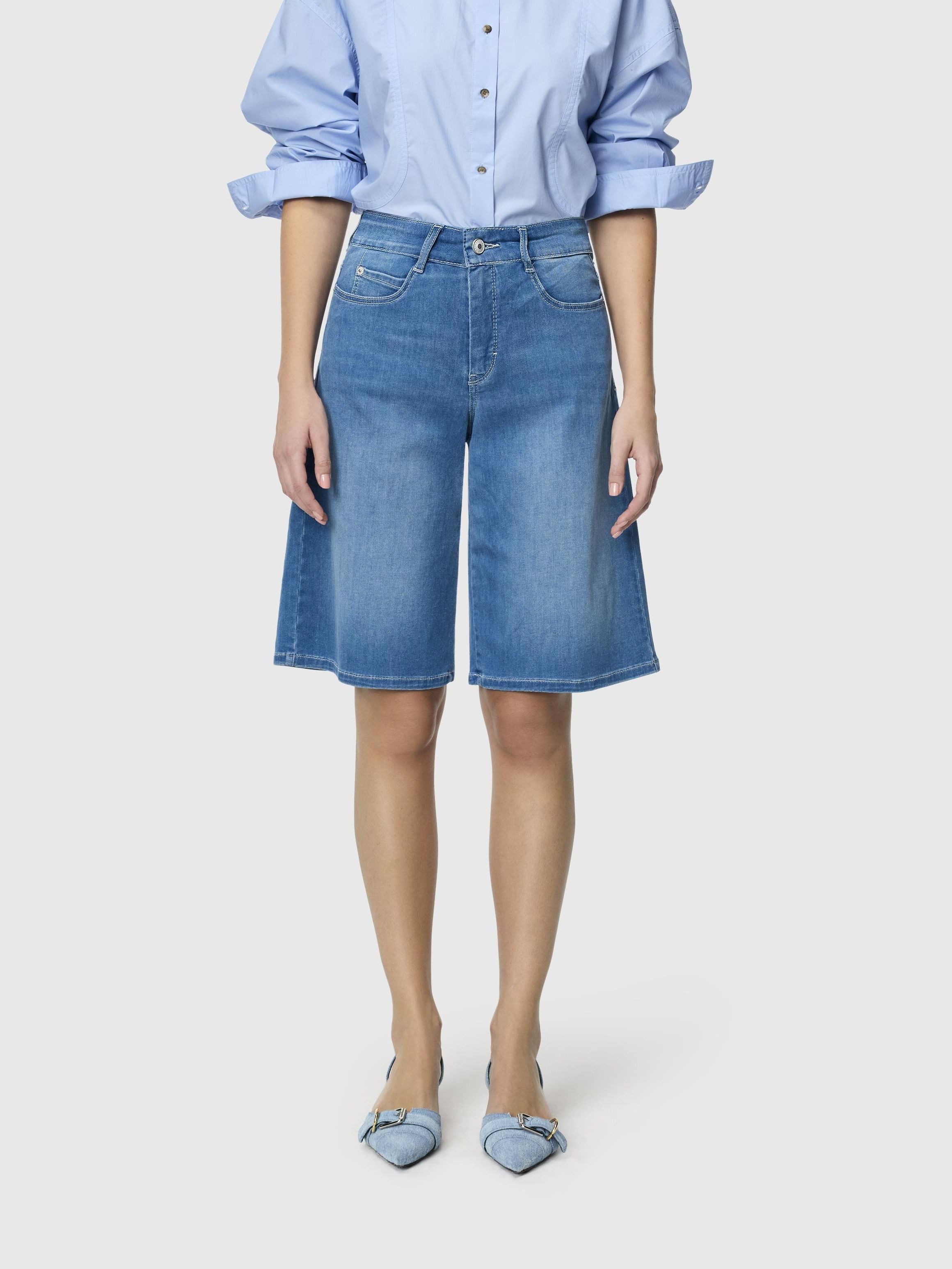 MAC Stretch-Jeans MAC DREAM WIDE summer mid blue wash 5485-90-0351 D490 - WONDERLIGHT