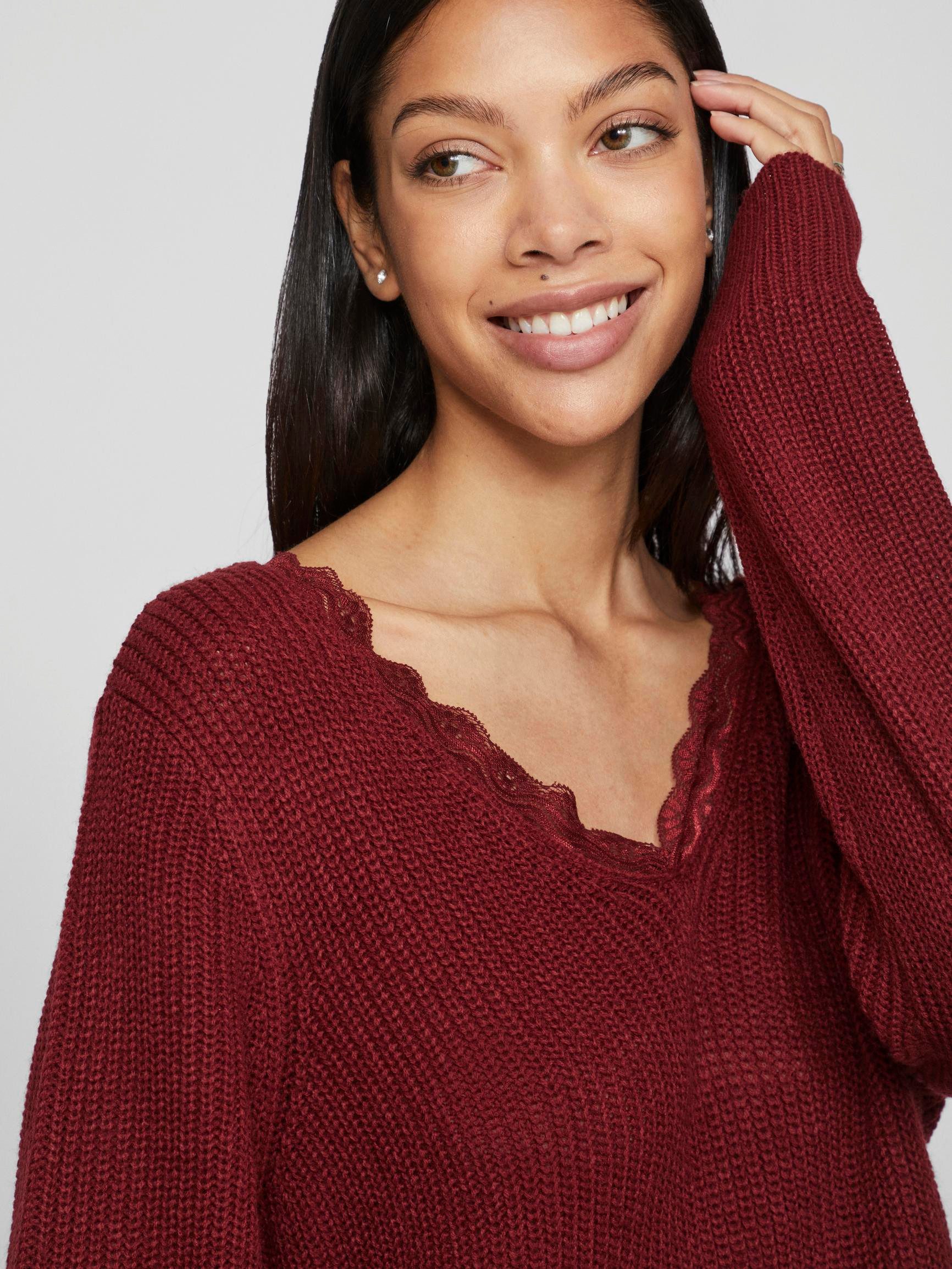 Vila Strickkleid