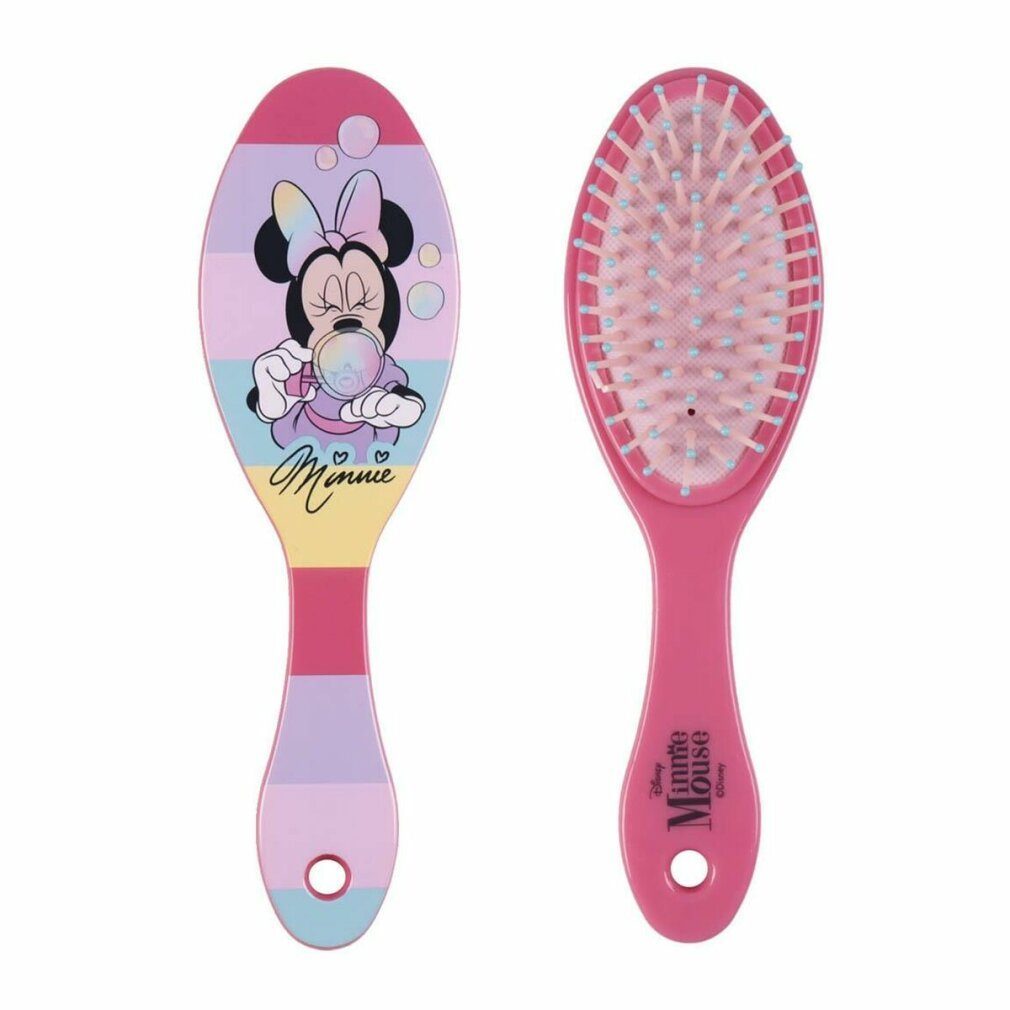 Mouse Cerda Haarbürste Haarbürste Knotenlösende Minnie Rosa