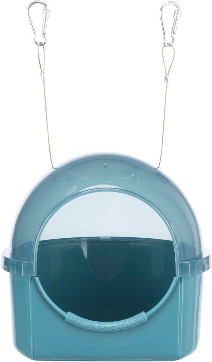 TRIXIE Vogelhaus Badehaus - blau - 20 × 20 × 17,5 cm