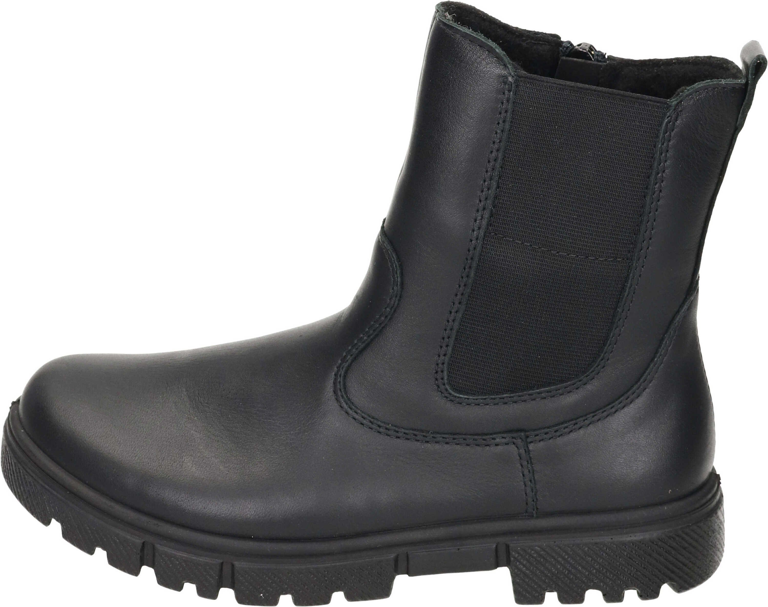 Ricosta Leder Stiefel Stiefel schwarz echtem aus (090)