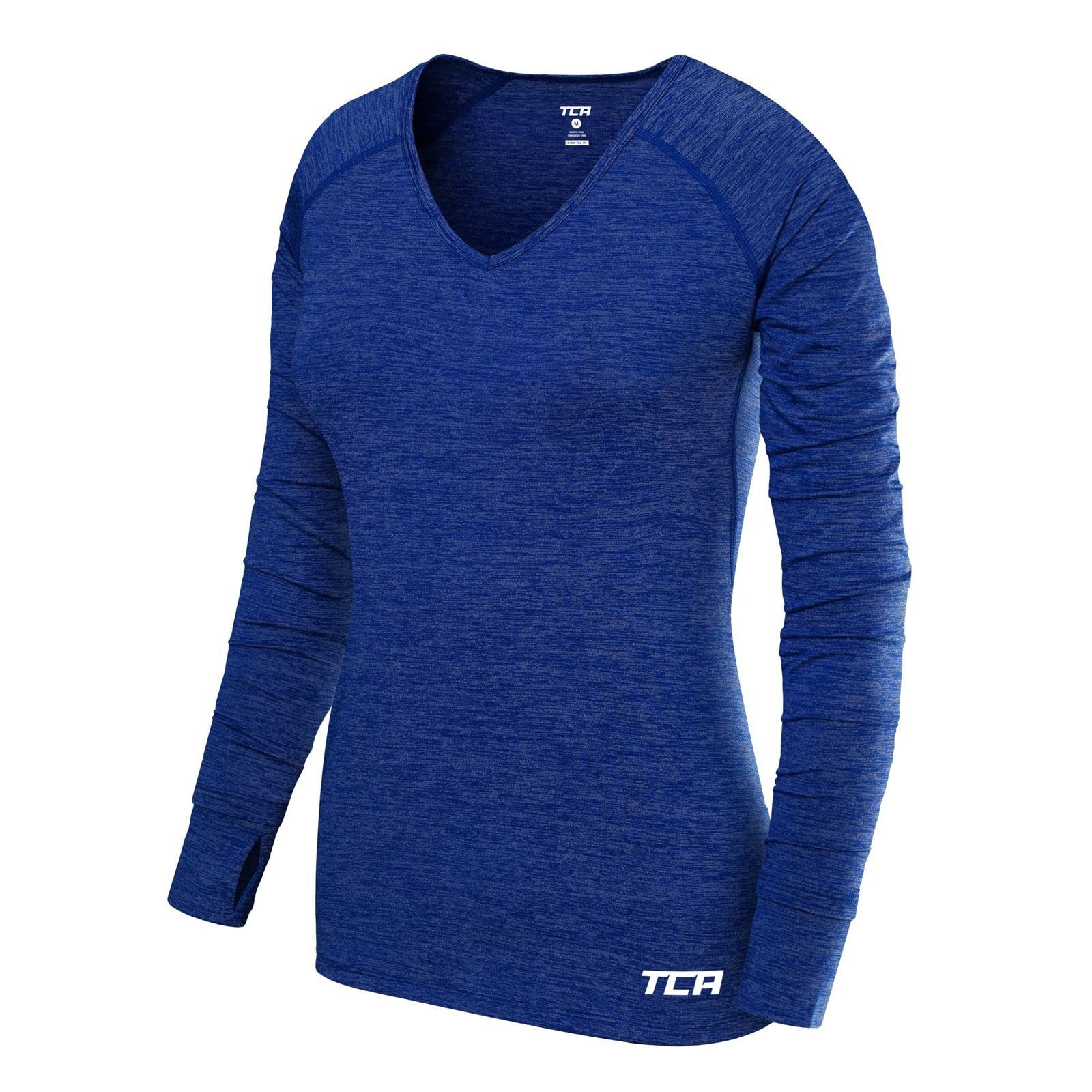 TCA Trainingsshirt TCA Damen Langarm V-Ausschnitt günstig online kaufen