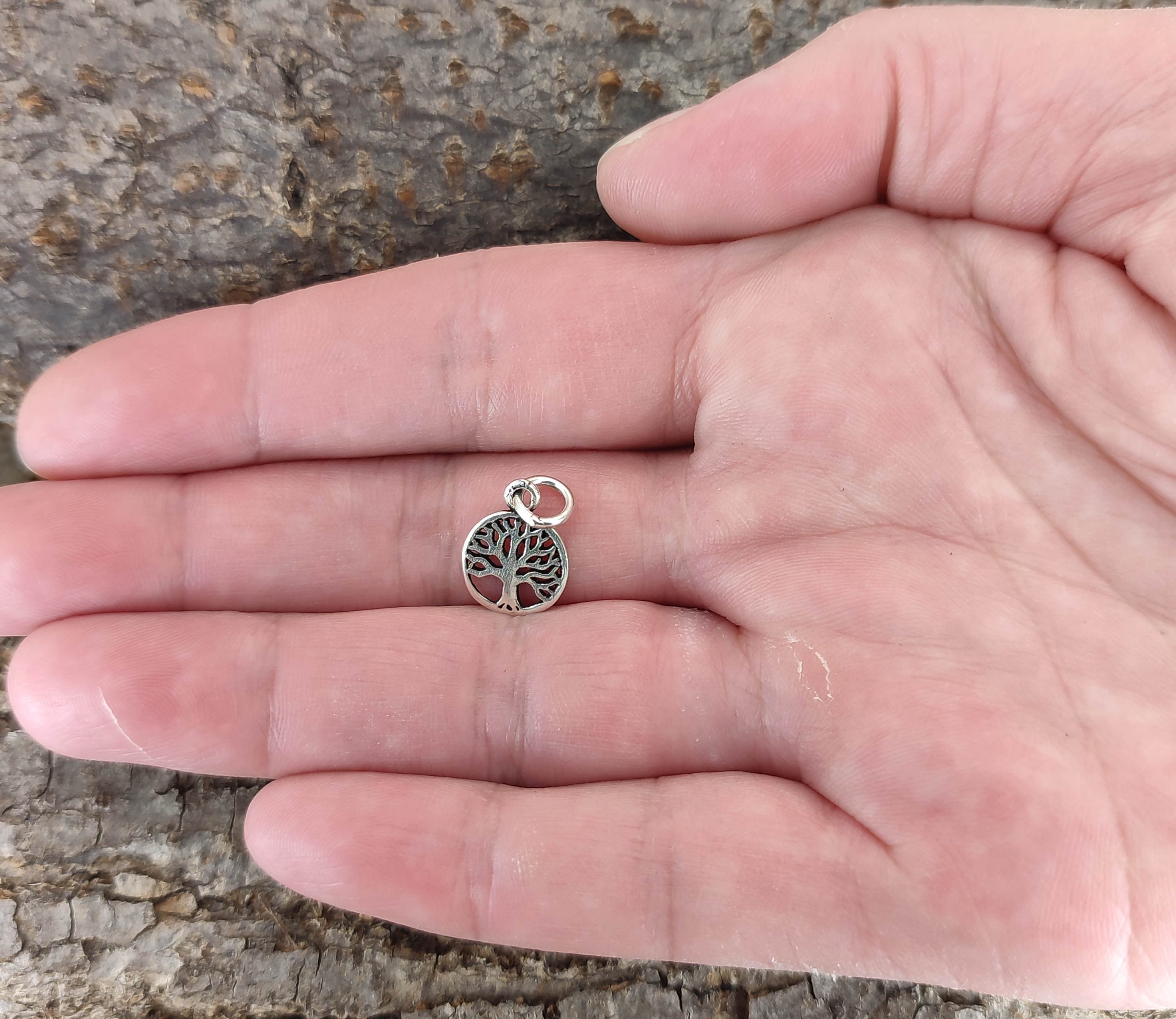 Kiss of Leather Kettenanhänger Lebensbaum Anhänger 925 Silber Yggdrasil Wel günstig online kaufen