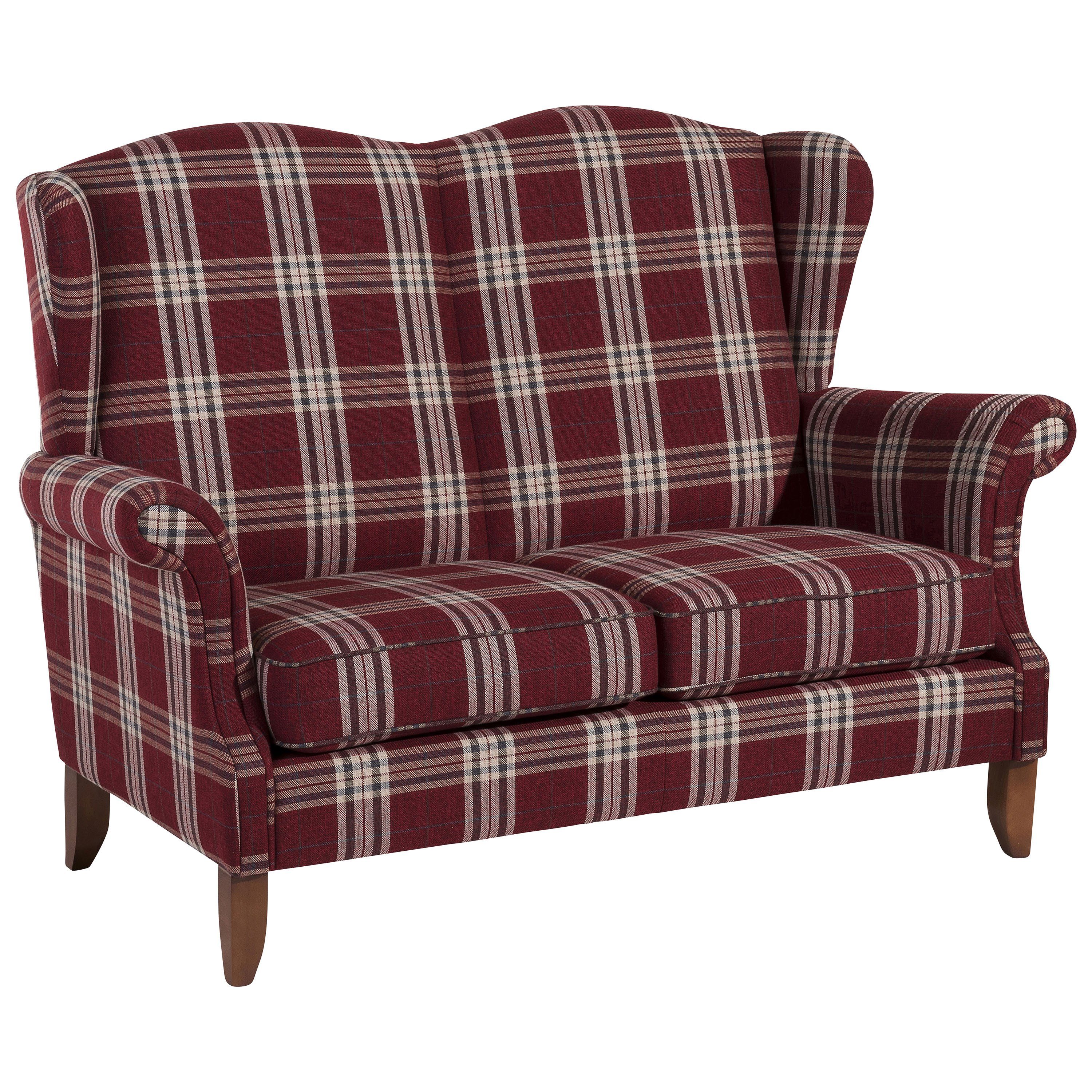 Max Winzer® 2-Sitzer Verita, Sofa 2-Sitzer kariert