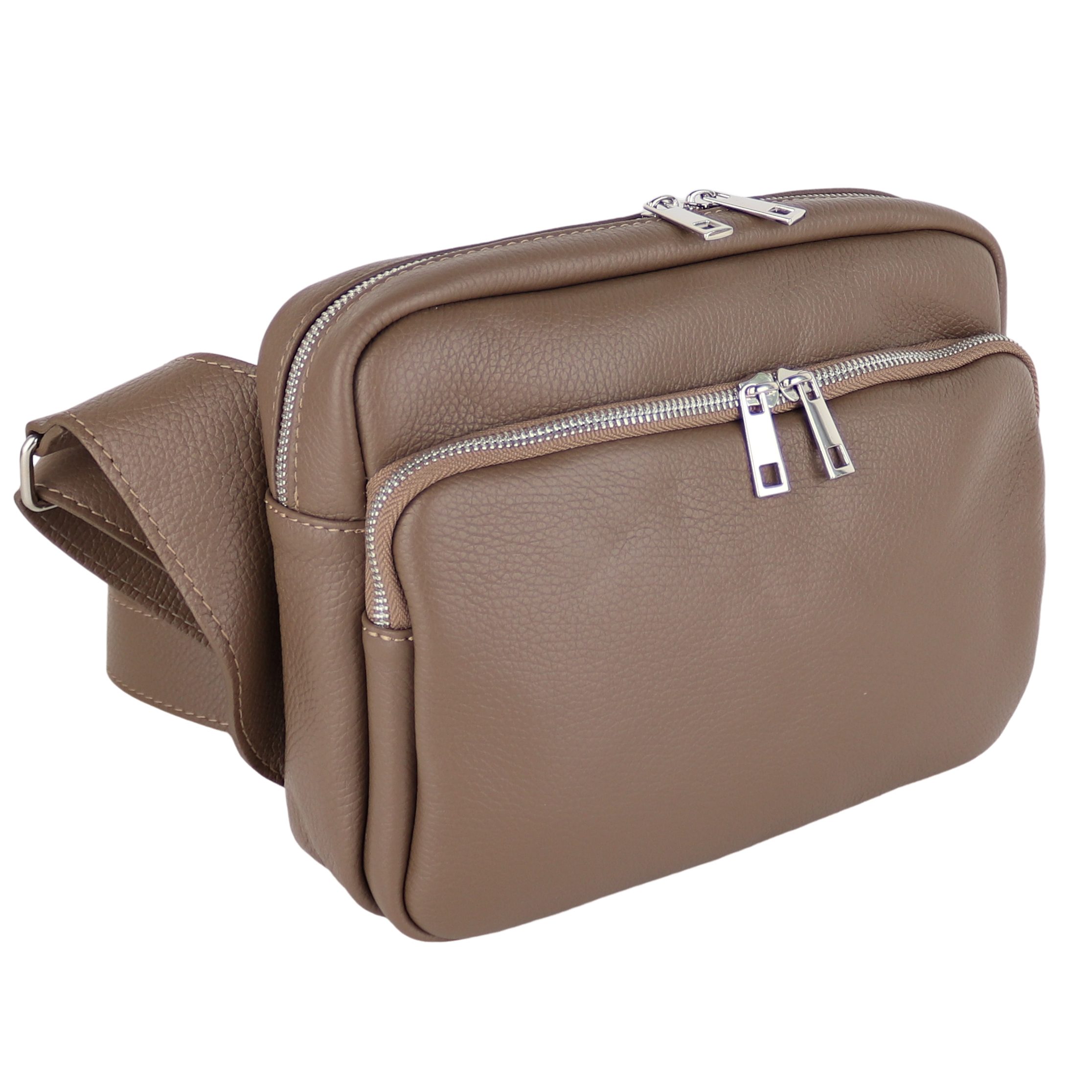 MIRROSI Bauchtasche Damen, Echtleder, Leder, Made günstig online kaufen