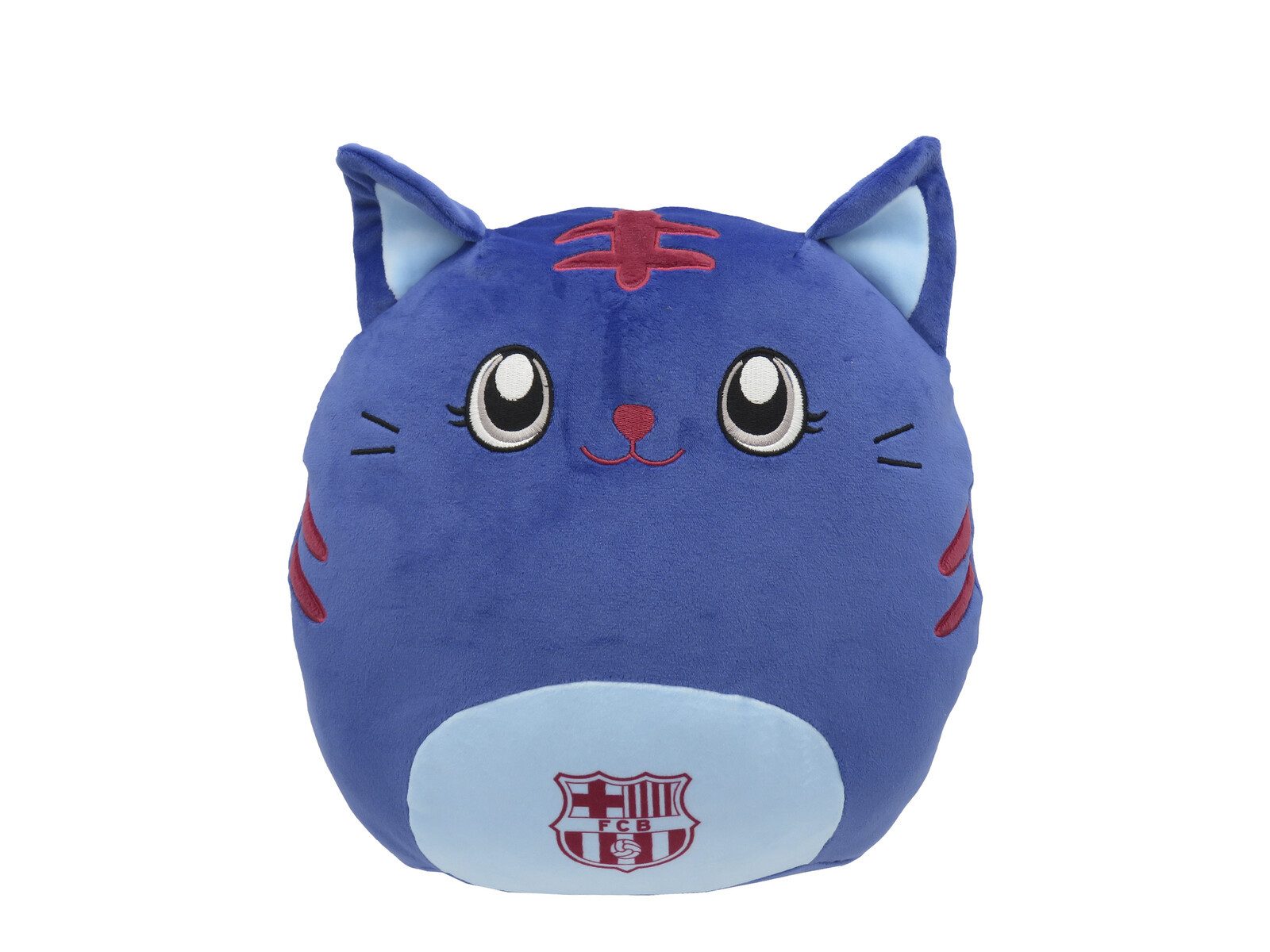 FC Barcelona Plüschfigur - Katze 30 × 30 cm – Kuscheltier mit Vereinswappen (1-St)