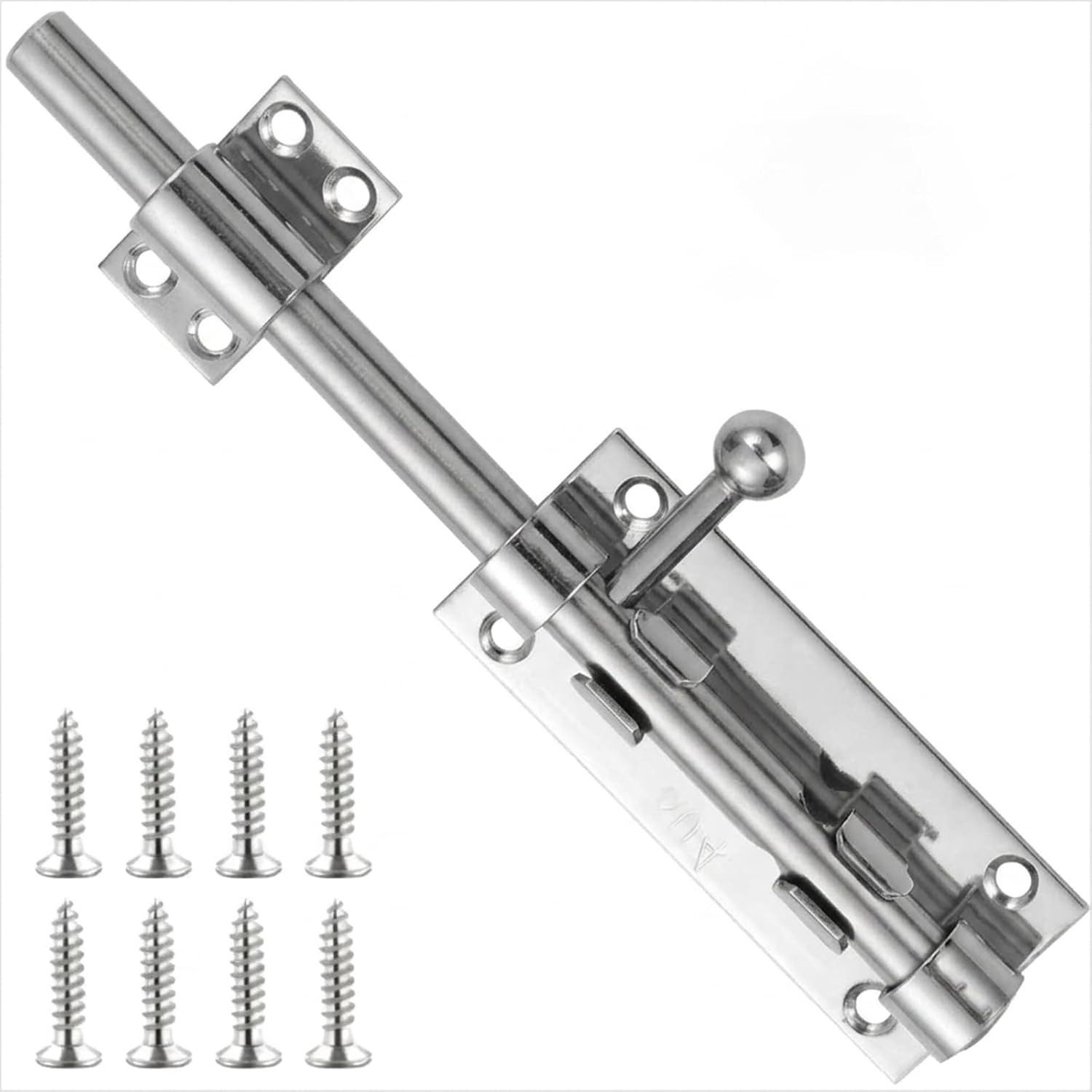 Kindersicherung Türriegel 304 Edelstahl Bolzenriegel Schieberiegel Torriegel 200mm