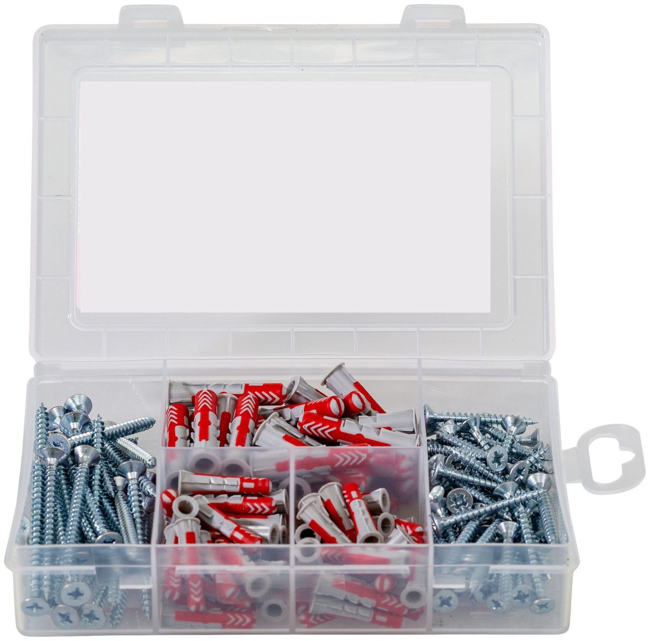 Schrauben- und Dübel-Set Fischer Meister-Box Duopower - 160 Stück