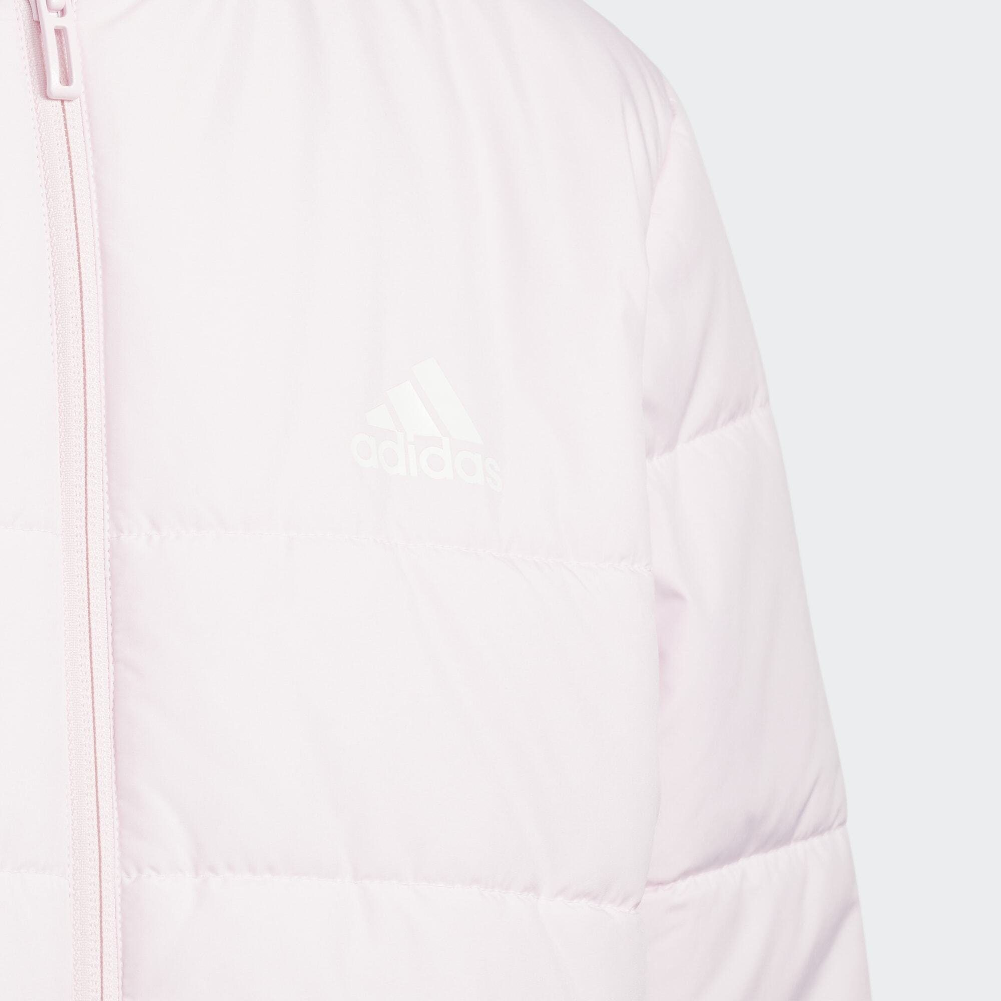 adidas Sportswear Winterjacke Clear KIDS 3-STREIFEN JACKE PADDED Pink