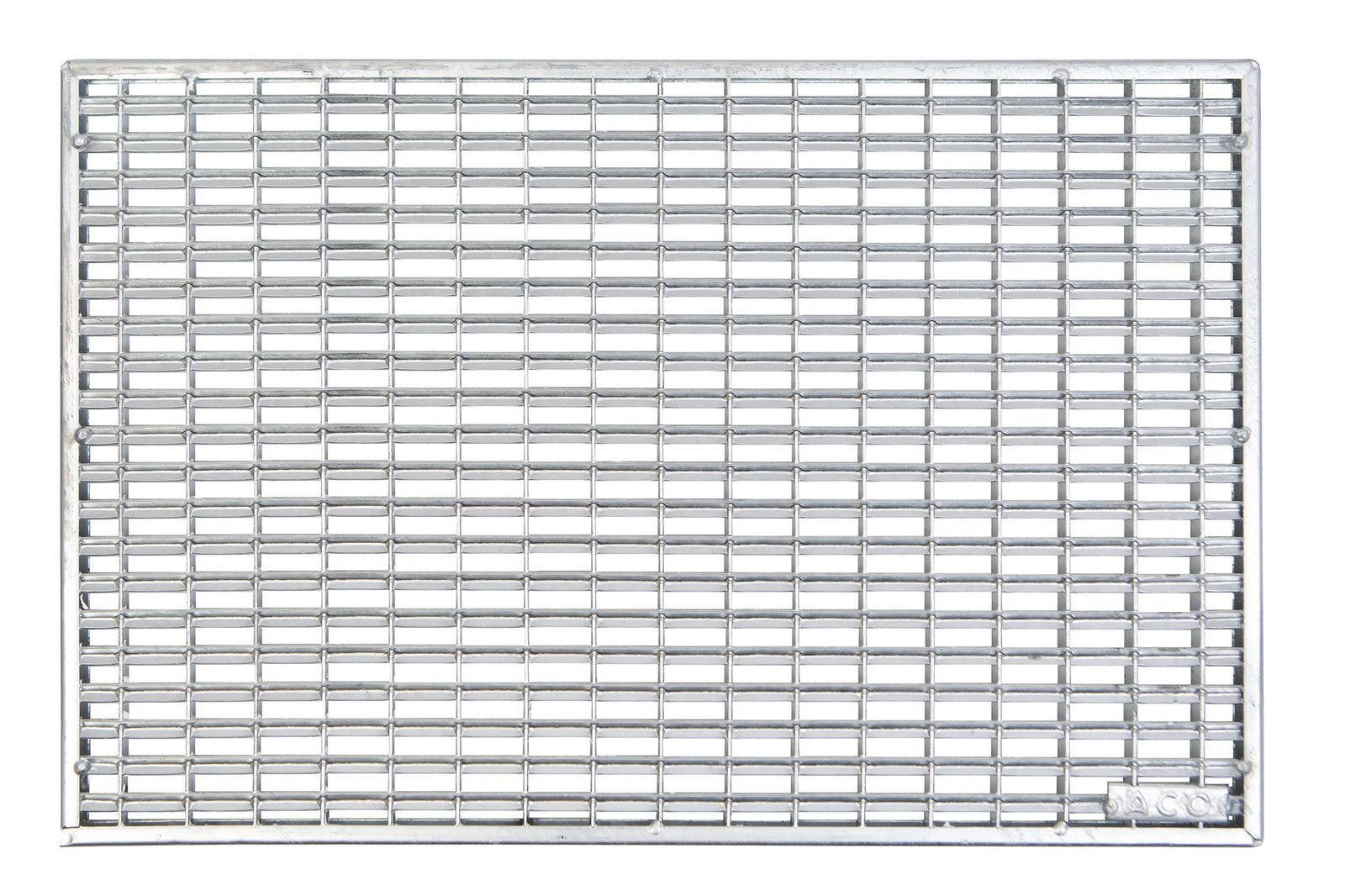 ACO Severin Ahlmann GmbH & Co. KG Fußmatte Vario Maschenrost mit V-Stab MW 9/31, rechteckig, Höhe: 20 mm, 600x400mm, widerstandsfähig und langlebig, robust und begehbar