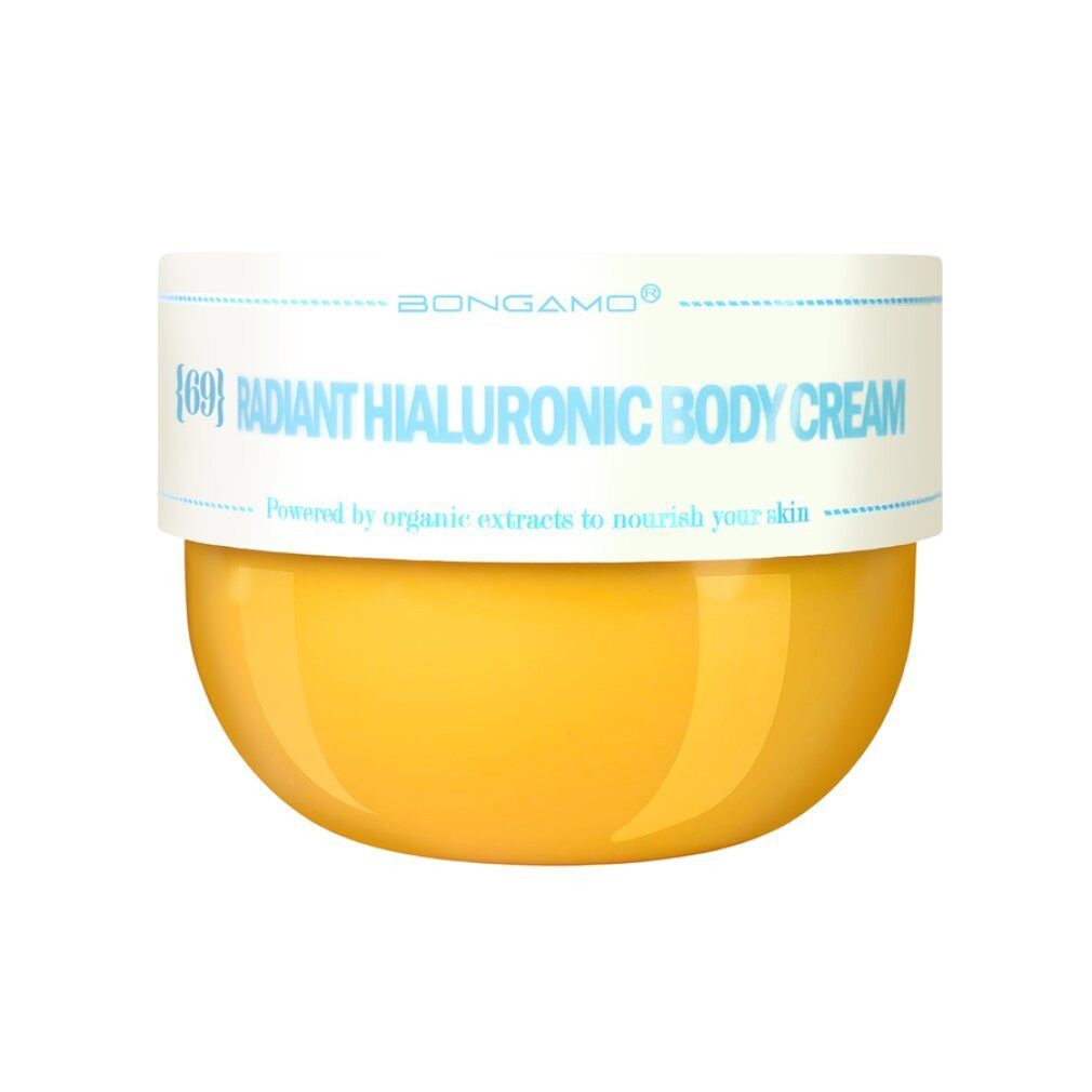 Bongamo Körperpflegemittel, Radiant Hialuronic, Radiance, Körpercreme, Körper