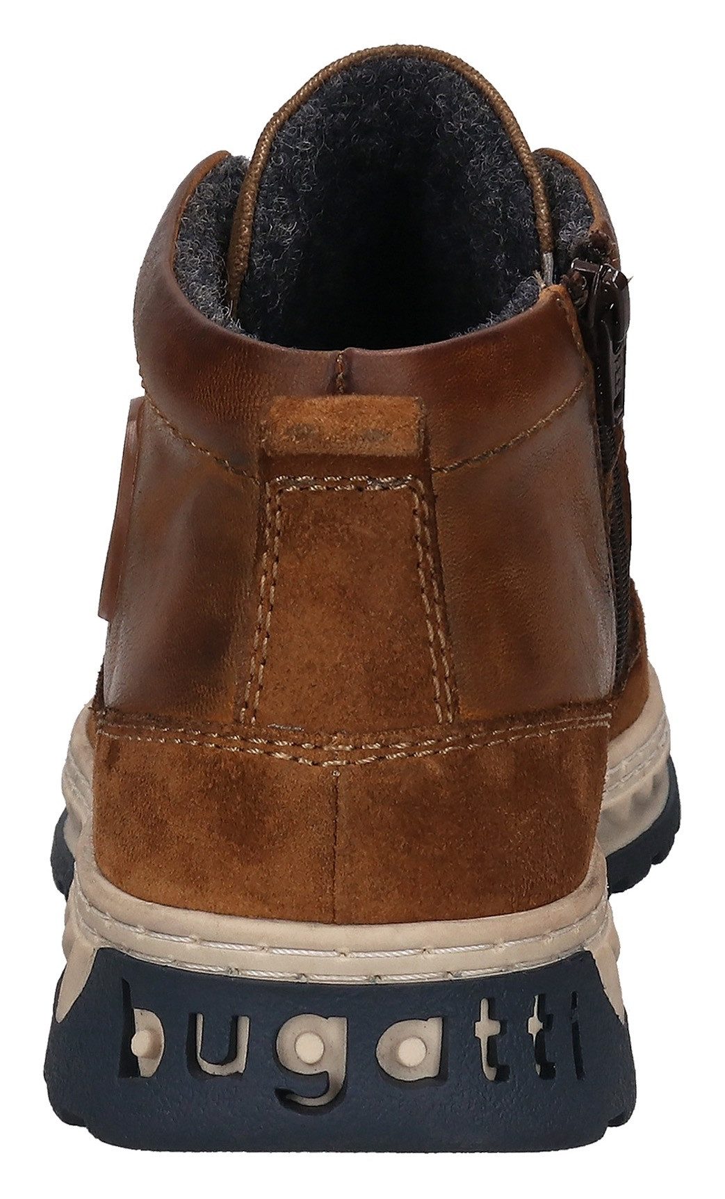 bugatti Schnürboots High Top Sneaker, Stiefelette mit Innenreißverschluss günstig online kaufen