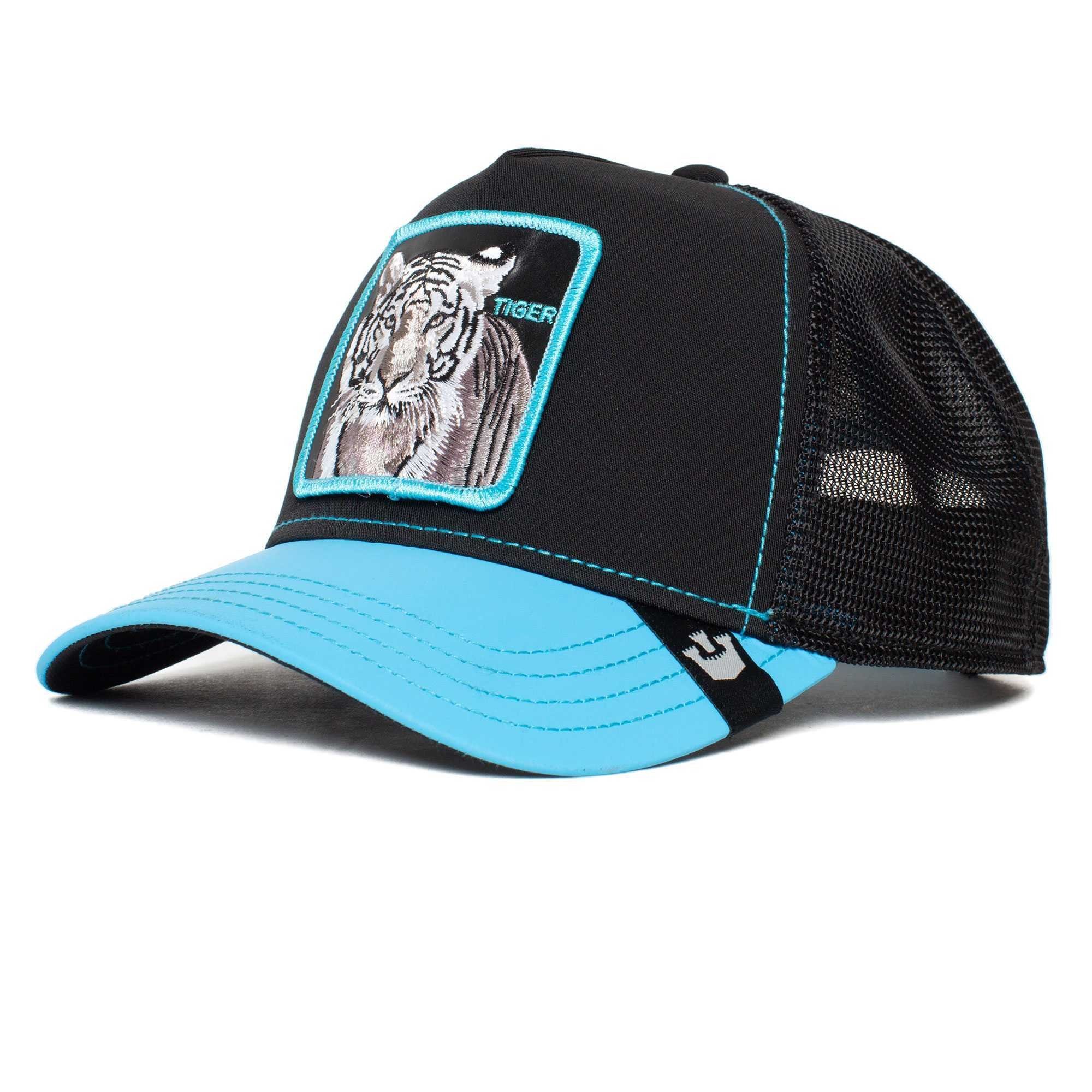 Cap Cats"- Baseball GOORIN Bros. Kappe, Streak Blue Front Baseball Cap "Glow Unisex