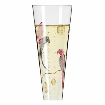 Ritzenhoff Champagnerglas Goldnacht Champagner 016, Kristallglas, Made in Germany