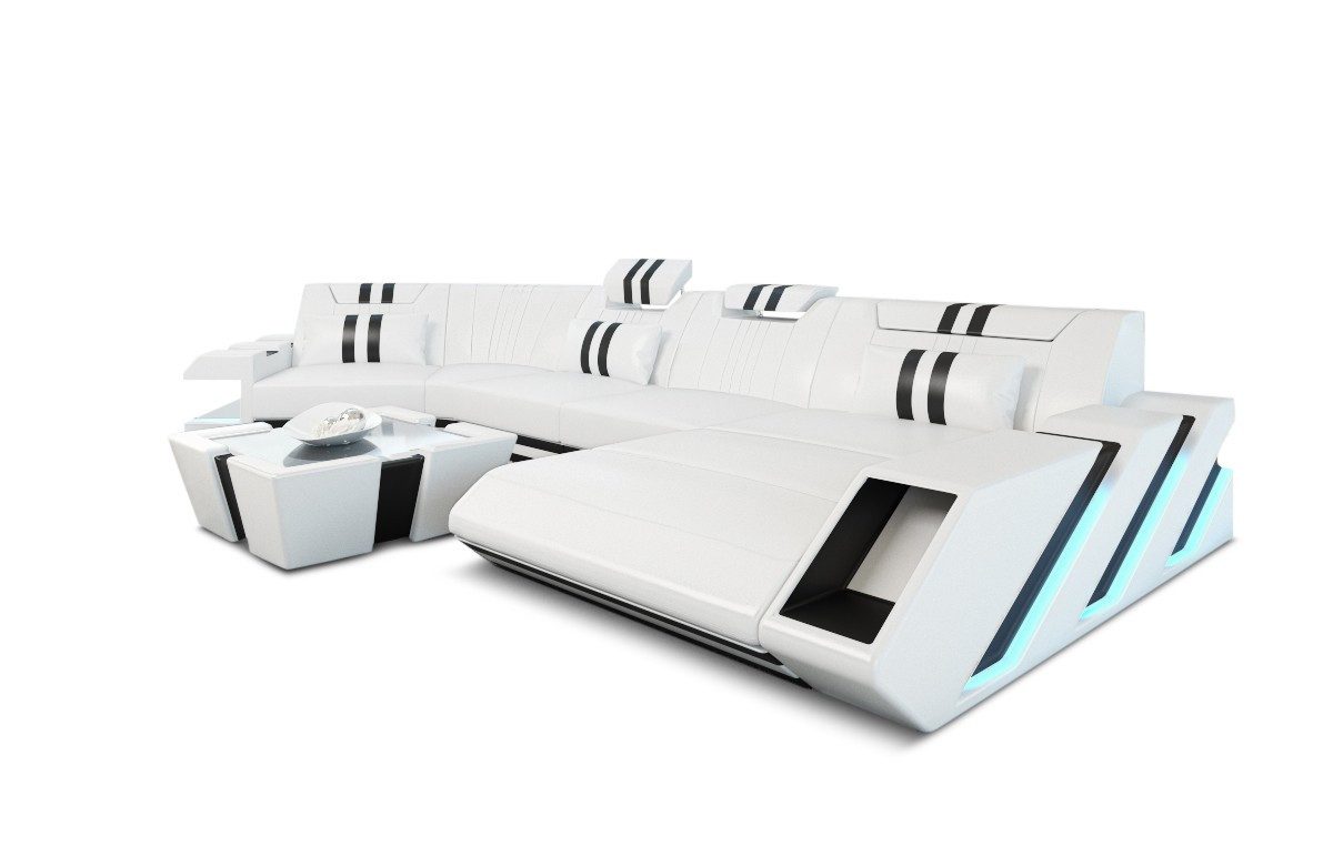 Sofa Dreams Wohnlandschaft Ledercouch Sofa Leder günstig online kaufen