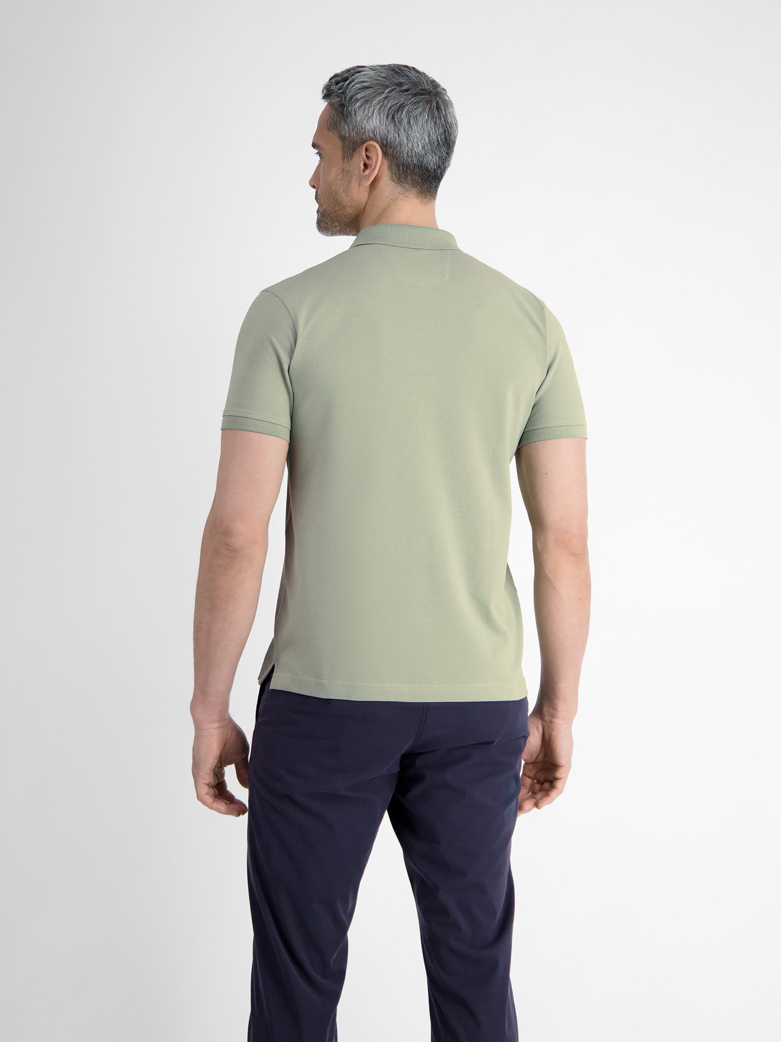 LERROS Kurzarmshirt mit Logostickerei auf der günstig online kaufen