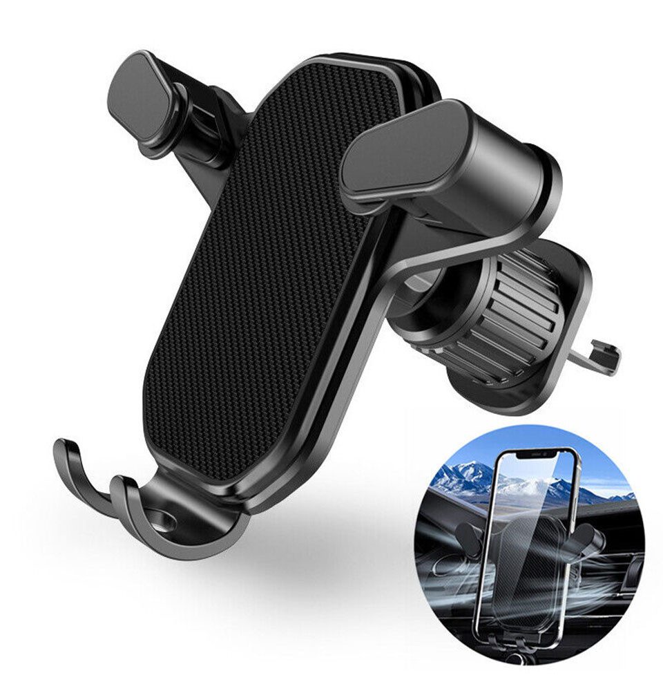 Halterung Handyhalterung Auto mit 360° Drehung, Lüftungshaken,KFZ Handyhalter
