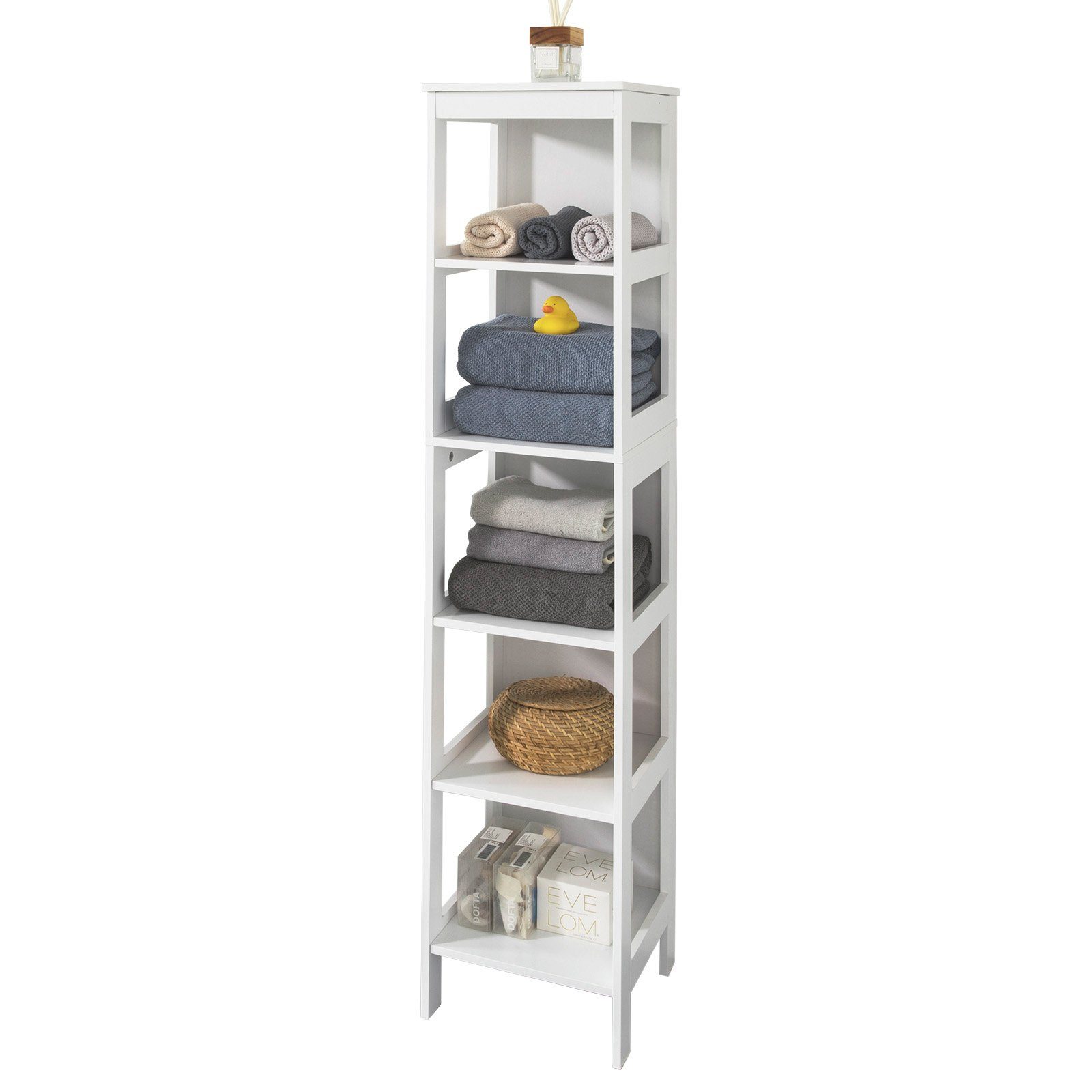 SoBuy Badregal BZR14, Badregal, Lagerregal, mit günstig online kaufen