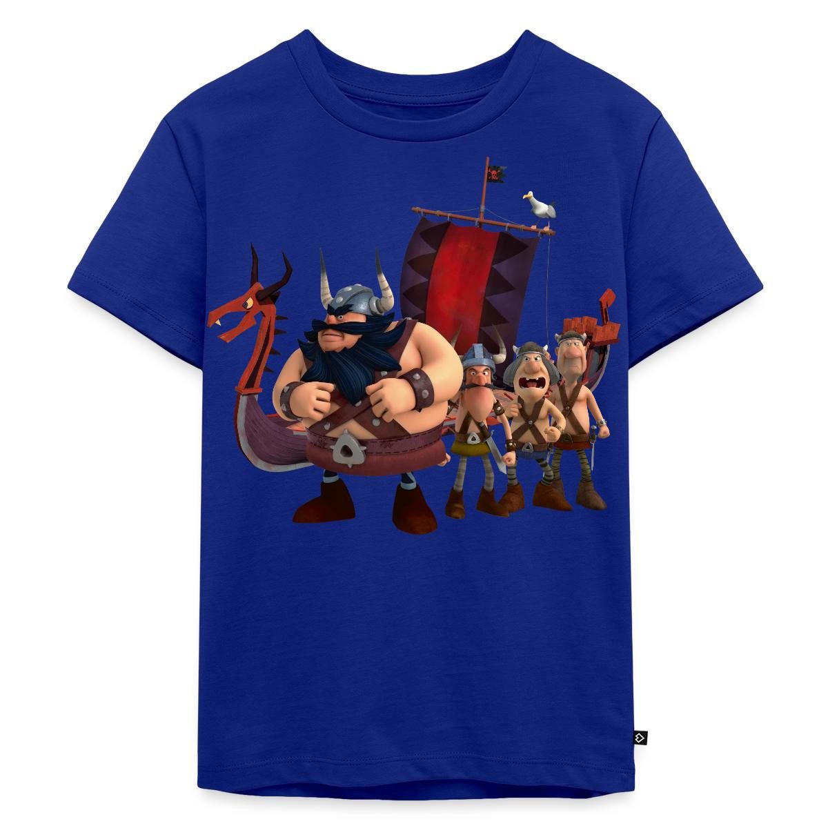 T-Shirt Wickie Und Die Starken Männer Team Sven Kinder Premium T-Shirt
