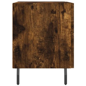 vidaXL Nachttisch Nachttisch Räuchereiche 40x35x47,5 cm Holzwerkstoff (1-St)