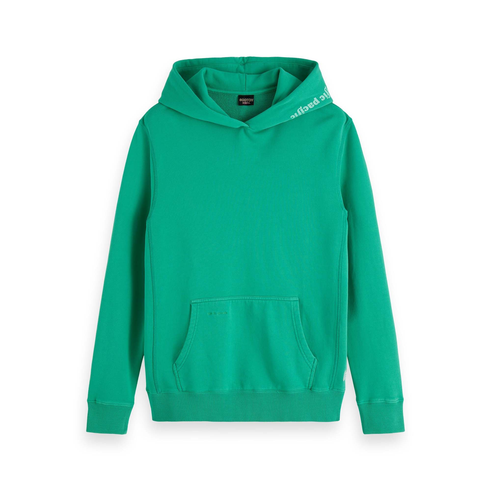 Kapuzenpullover Scotch & Soda Herren Kapuzenpullover Garment-Dyed Hoodie 155273