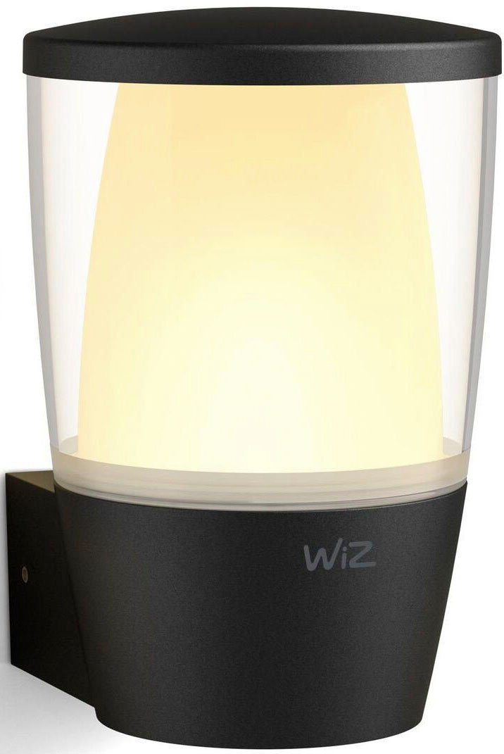 White WiZ integriert, WiZ Elpas, & Color LED Wandleuchte Dimmfunktion, RGB, fest LED Outdoor Außen-Wandleuchte Tunable 950lm Elpas