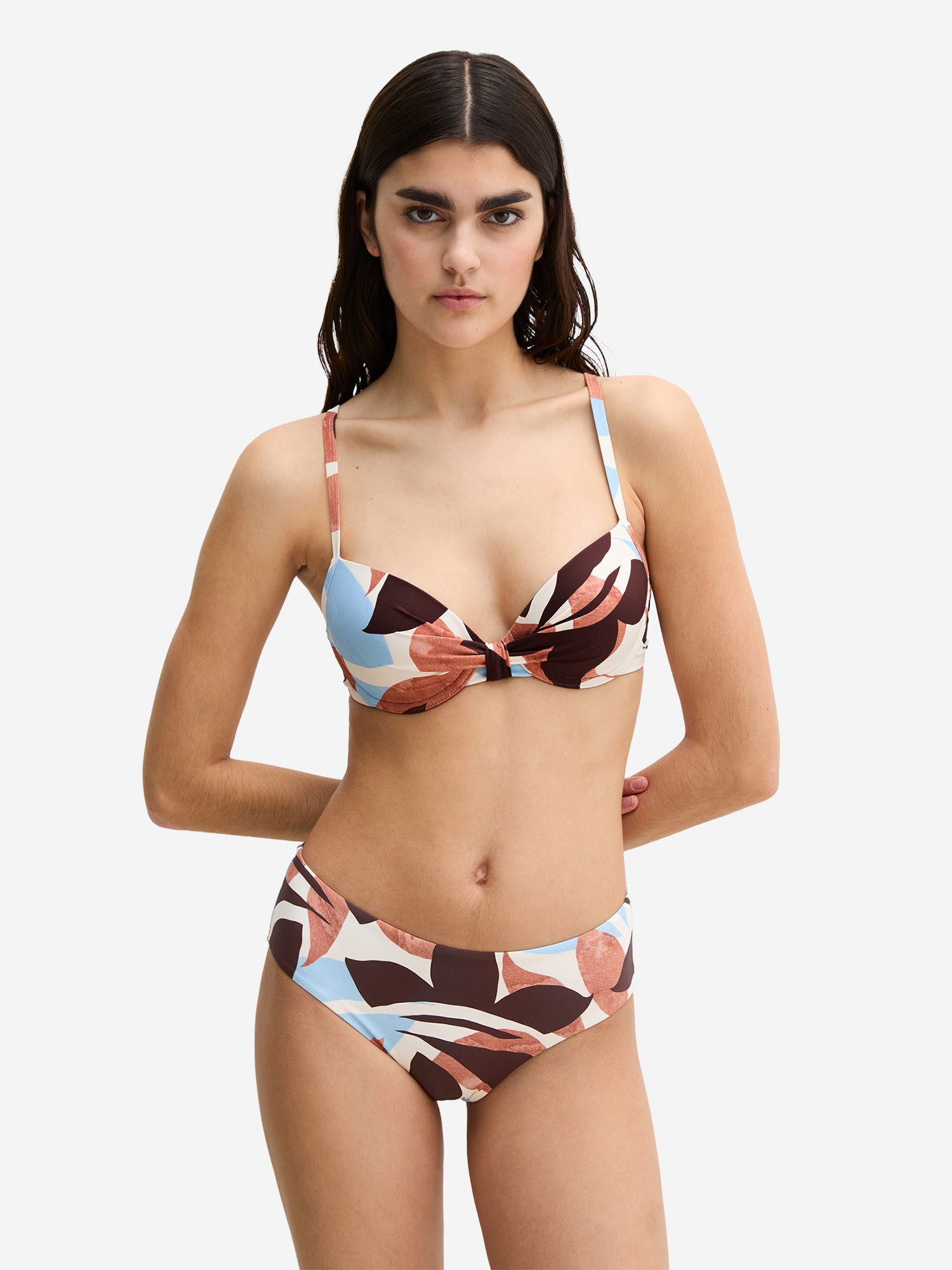 Marc O'Polo Bikini-Hose Breezy Leaf Bikini Slip, Bikini Unterteil, Bikinihose