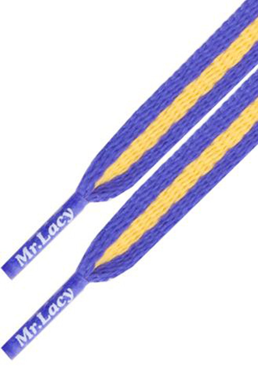 Mr. Lacy Schnürsenkel Stripies - Flache Sneaker Laces - 130 cm