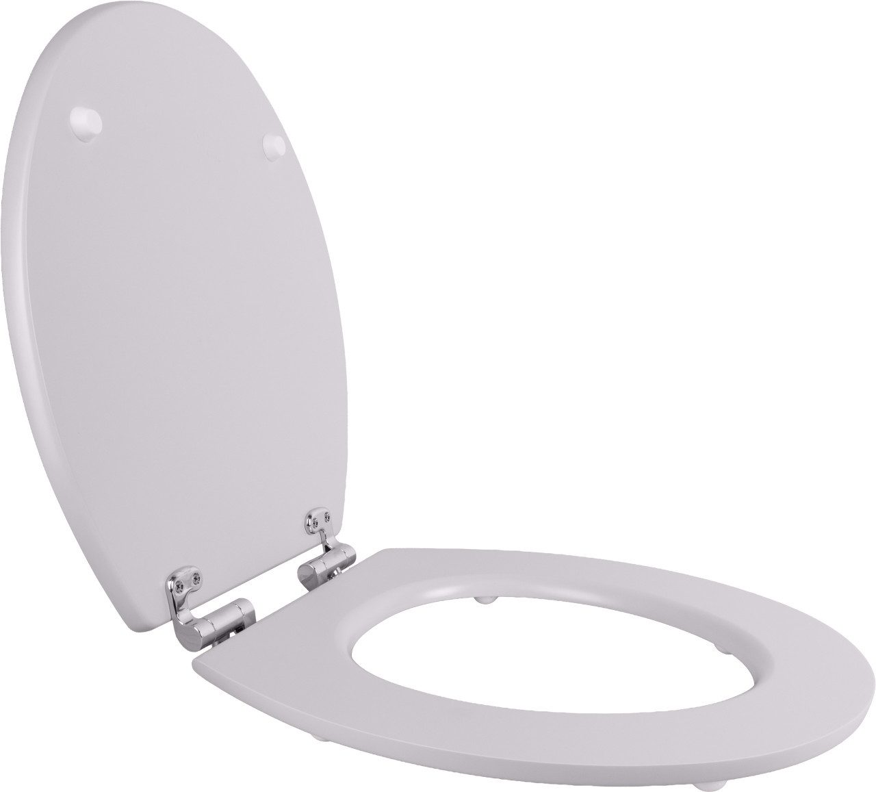 Primaster WC-Sitz Primaster WC-Sitz mit Absenkautomatik Betonoptik, Abnehmbar Absenkautomatik Edelstahlscharniere – Bild 3 von 4