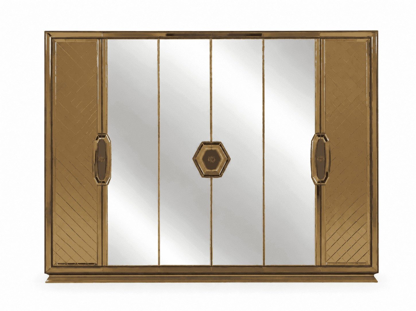 Xlmoebel Kleiderschrank Moderner Kleiderschrank mit edler Optik und großzügigem Stauraum (1-tlg)