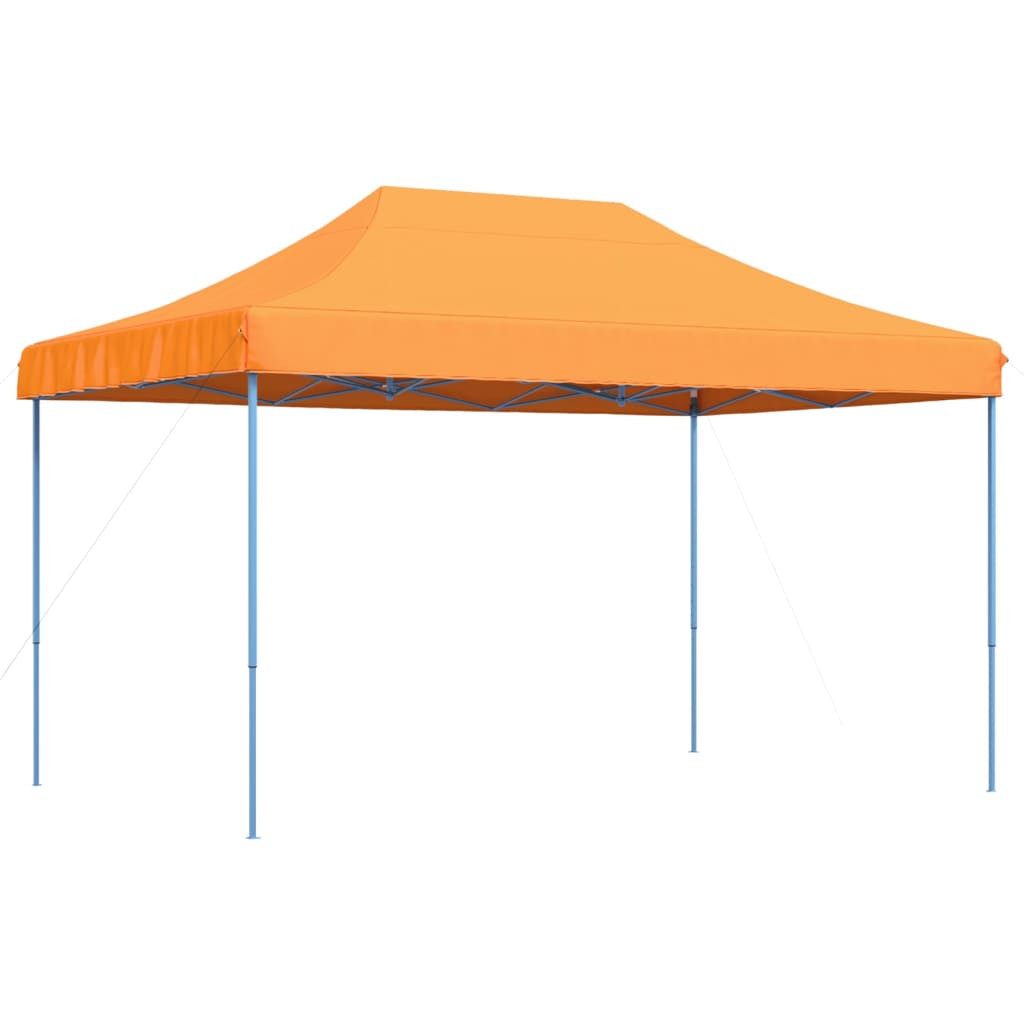 vidaXL Partyzelt Partyzelt Faltbar Pop-Up Orange 440x292x315 cm