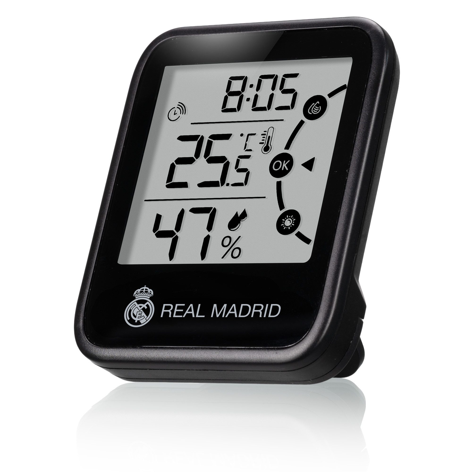 Real Madrid Real Madrid Kompakt-Wetterstation mit Klima-Indikator Wetterstation