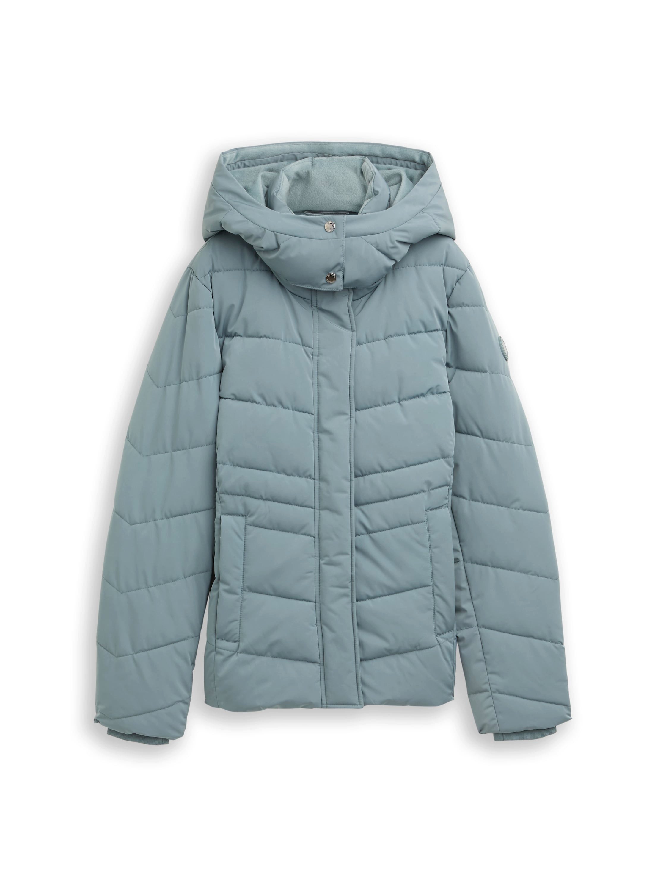 TOM TAILOR Anorak Puffer-Jacke mit abnehmbarer Kapuze