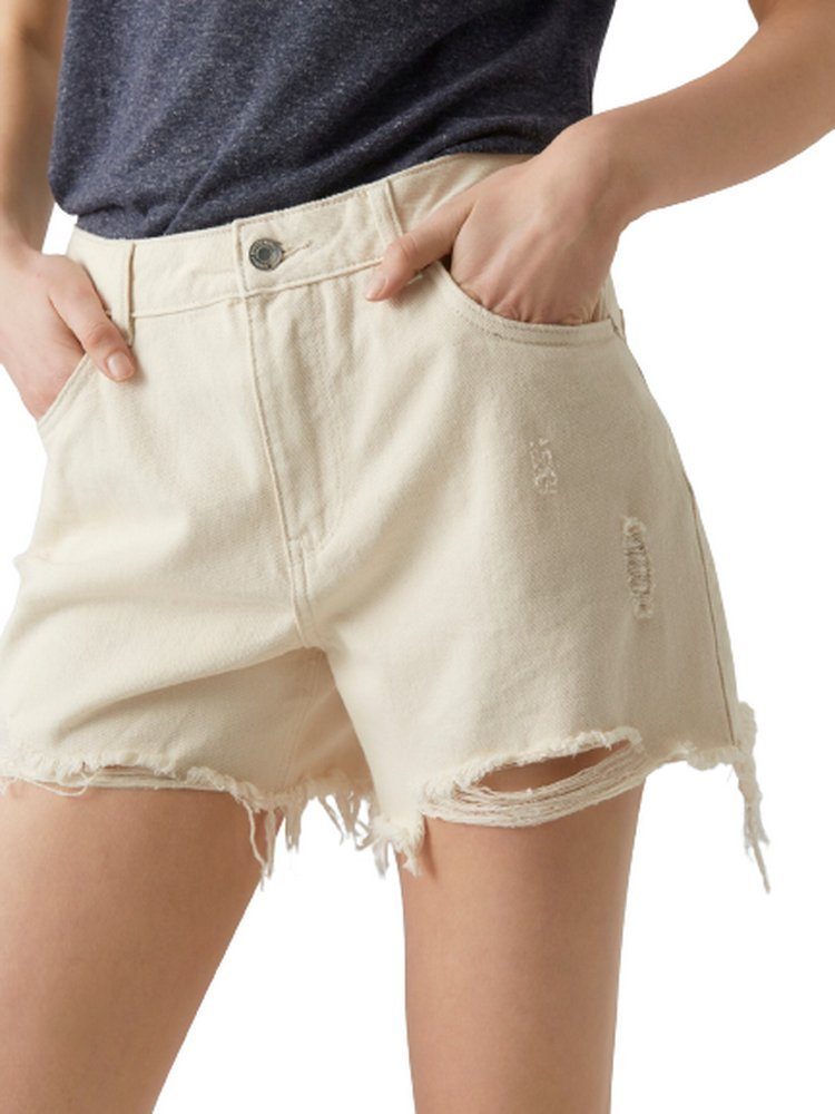 Vero Moda Shorts VMZURI aus Baumwollmix